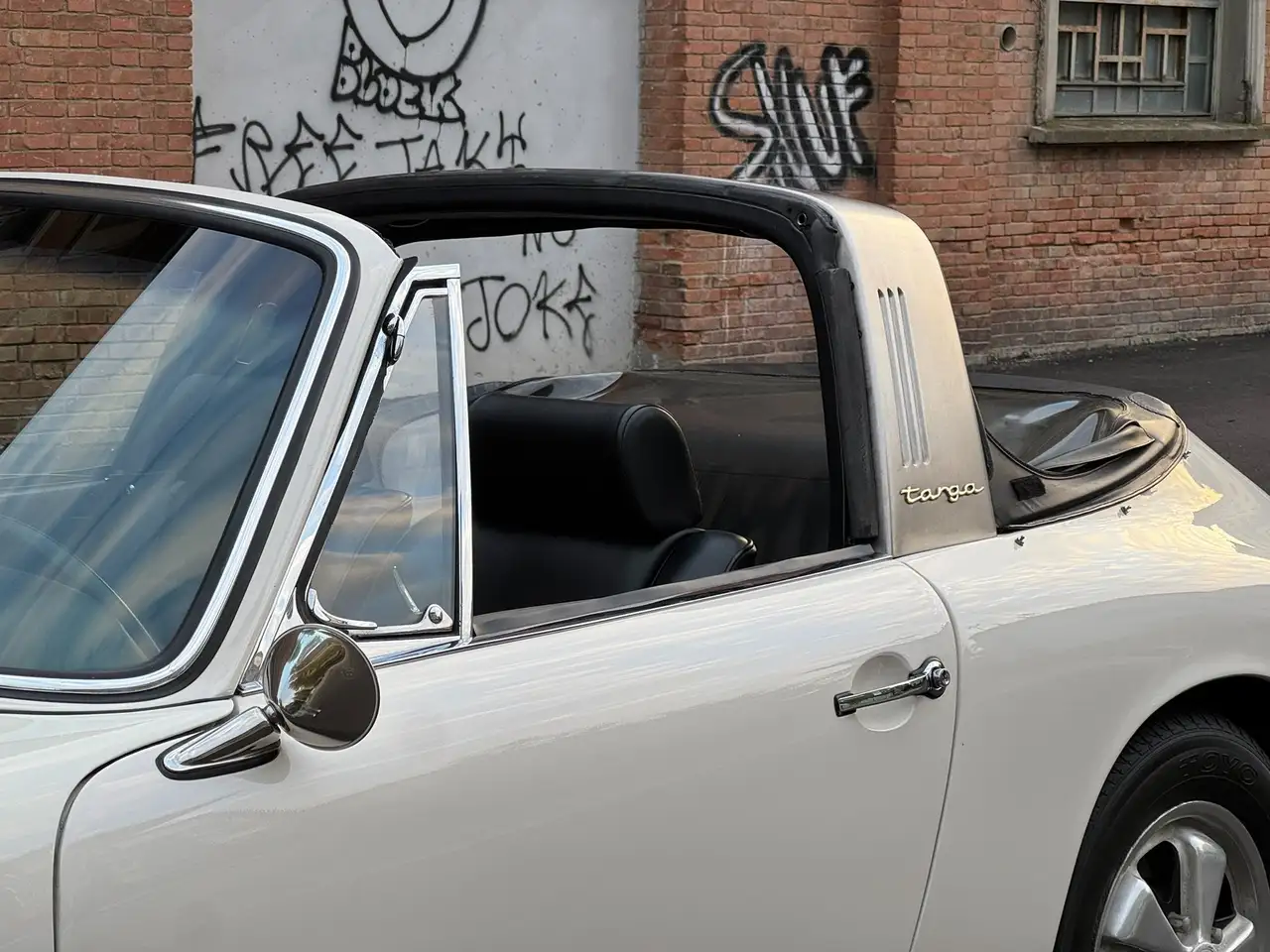 Porsche 911 1967 targa strumenti verdi soft window matching, foto 7