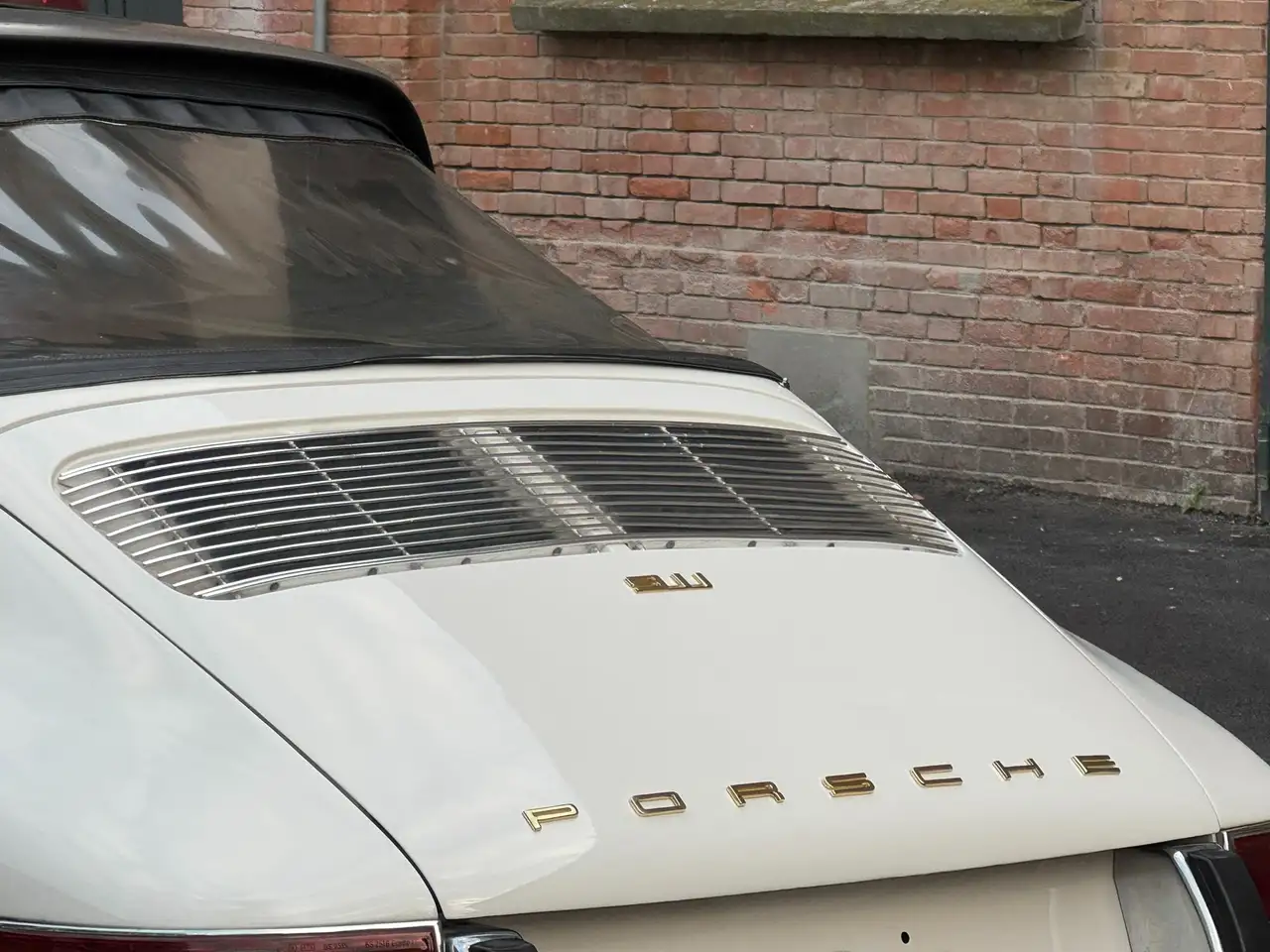 Porsche 911 1967 targa strumenti verdi soft window matching, foto 10