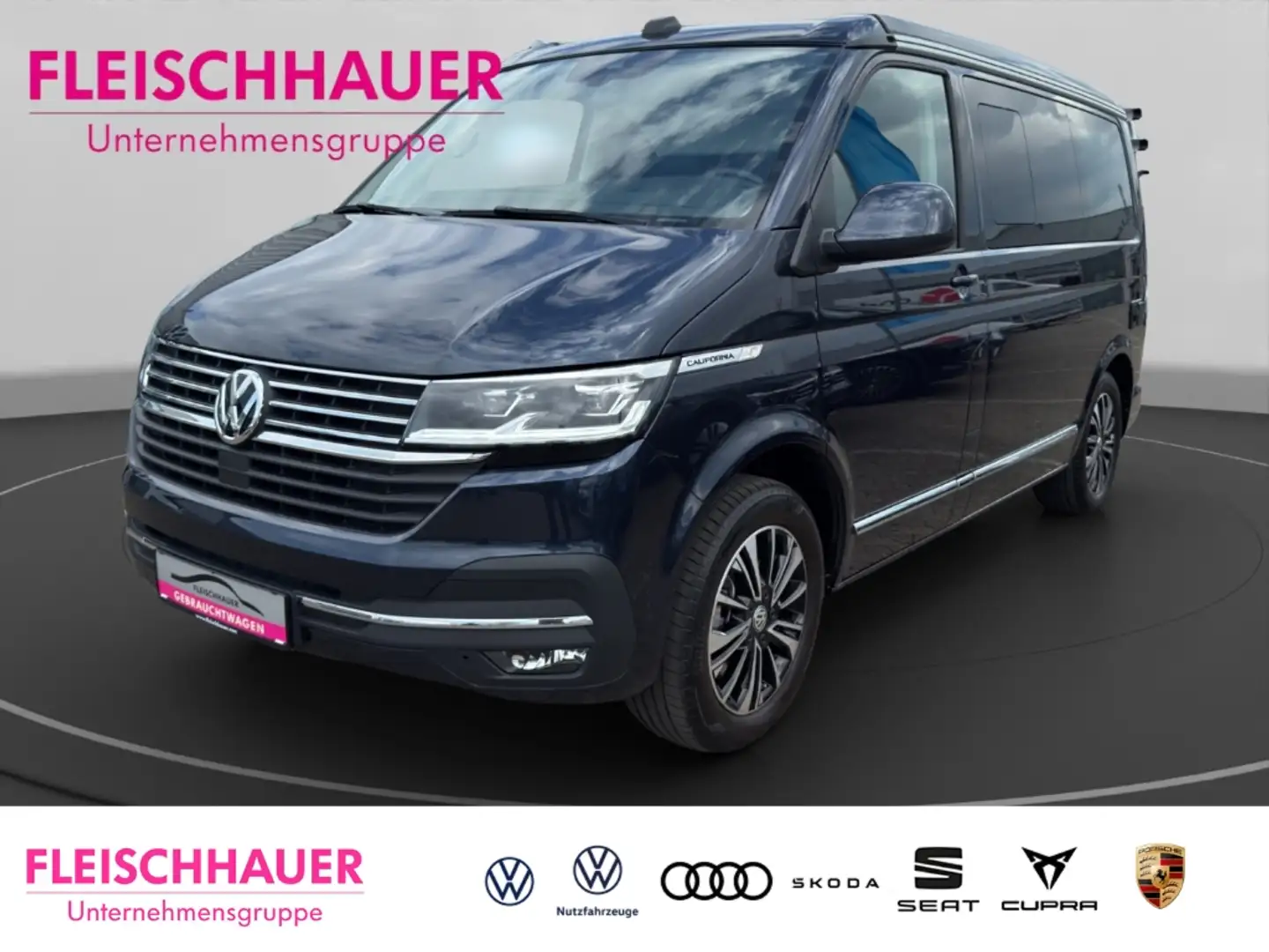 Volkswagen T6.1 California Ocean Drehsitze vorne Navi Dämmglas AssPaketPlus R Blau - 1