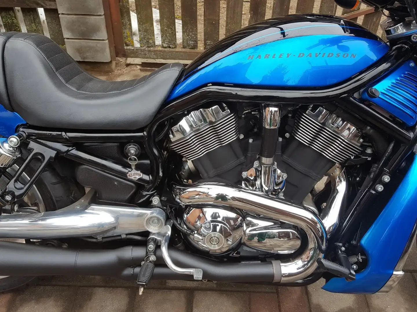 Harley-Davidson VRSC Night Rod Modrá - 2