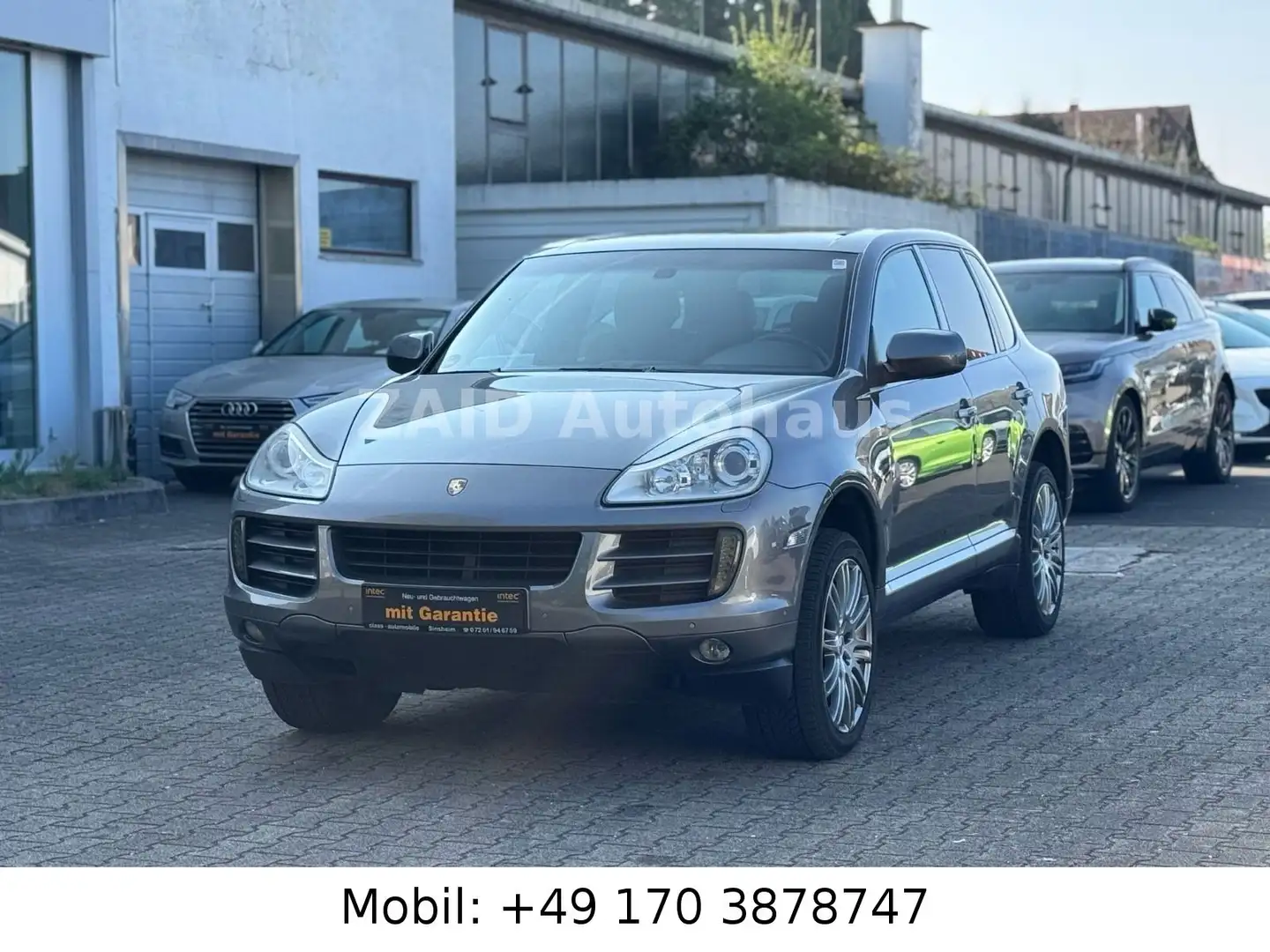 Porsche Cayenne Basis 3.6L V6 *Aut*NAVI*PDC*LEDER Grau - 1