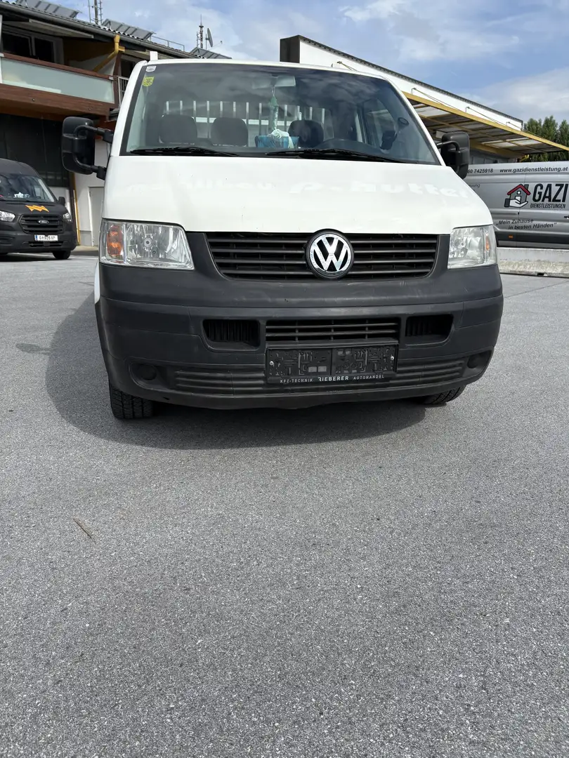 Volkswagen T5 Transporter Weiß - 2