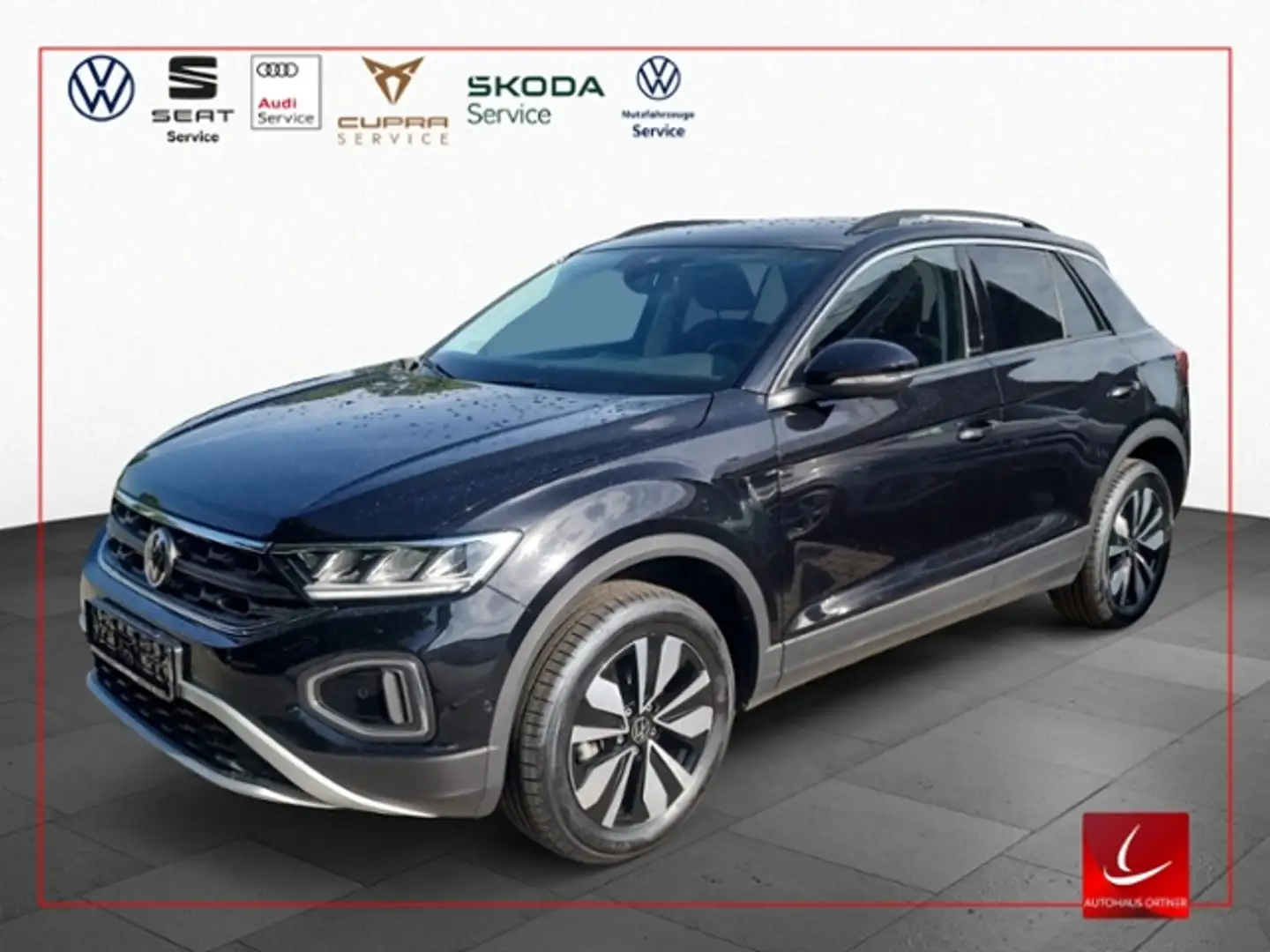 Volkswagen T-Roc 1.5 TSI MOVE SHZ APP-CONNECT LED PDC KLIMA ALU Schwarz - 1