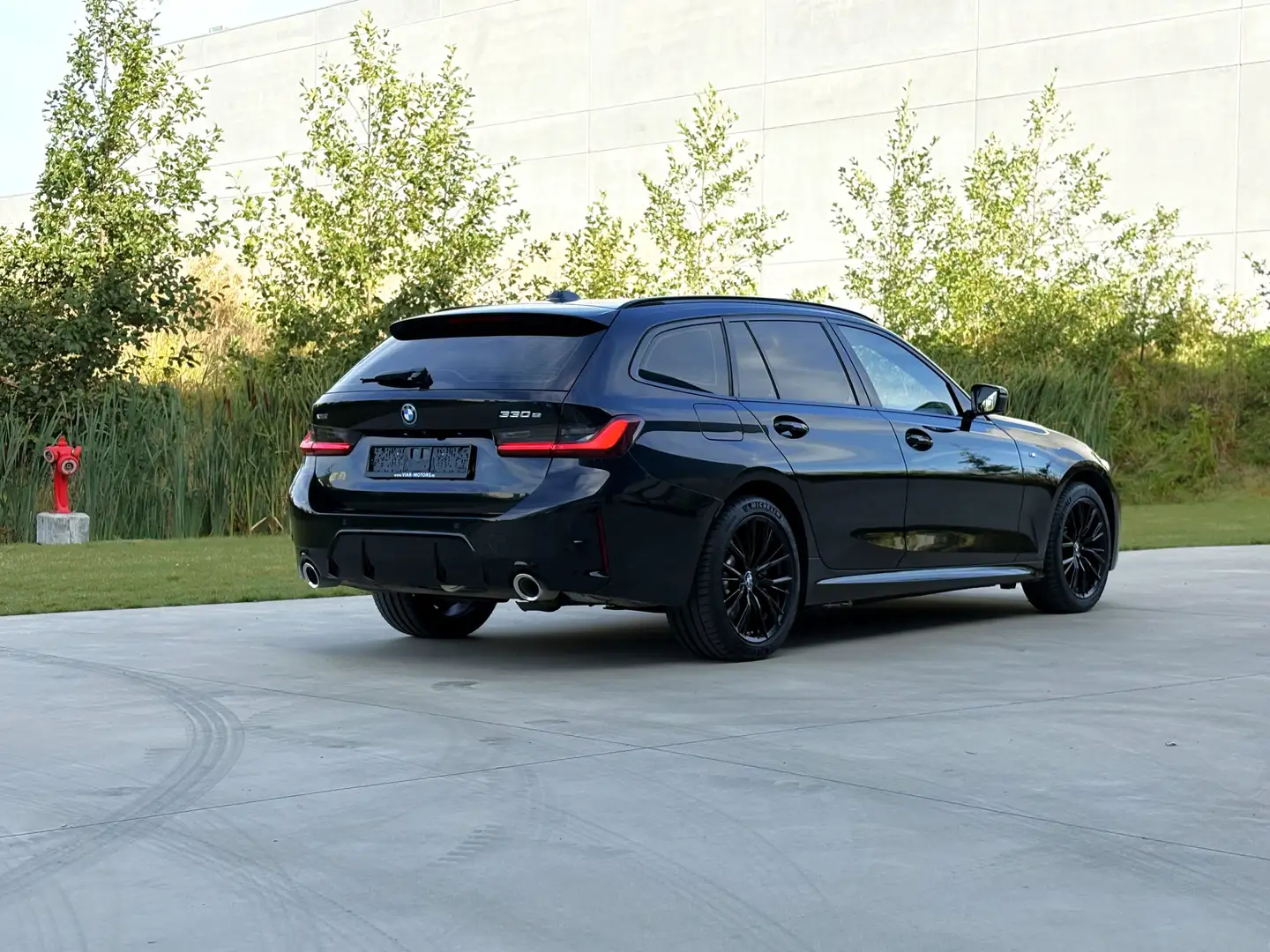 BMW 330 TouringxDrive M Sport guidance pano trkhk facelift Noir - 2