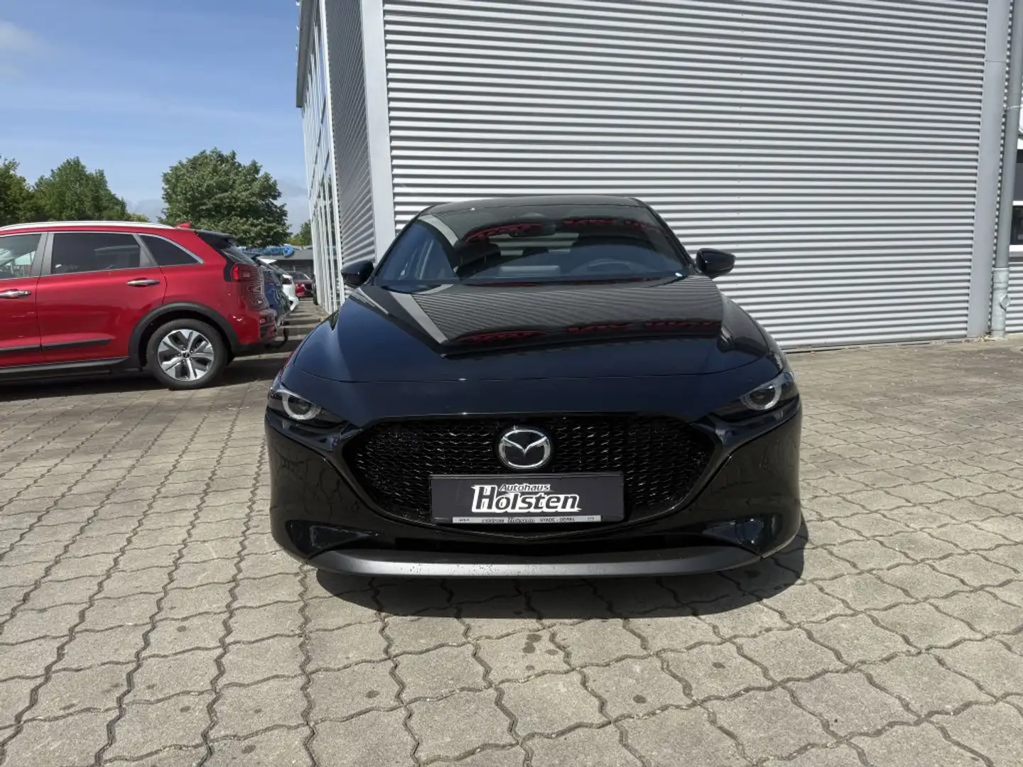 Mazda 3 e-SKYACTIV-X 186 M HYBRID Aut. EXCLUSIVE-LINE Noir - 2