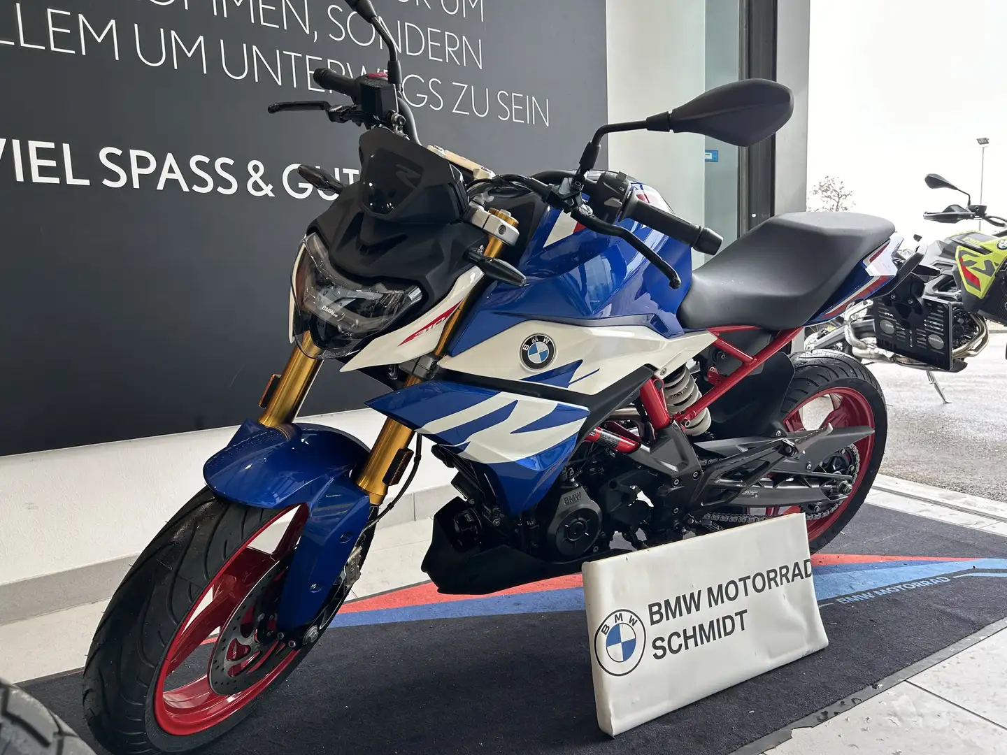 BMW G 310 R Albastru - 2