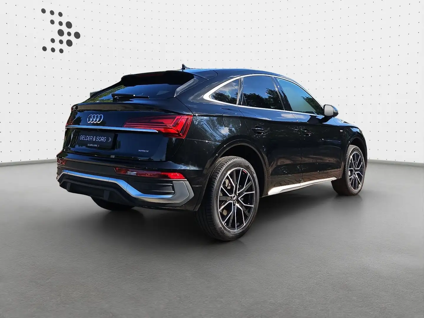 Audi Q5 50 TDI qu. S-line|Matrix|B&O|AHK|AC Negro - 2