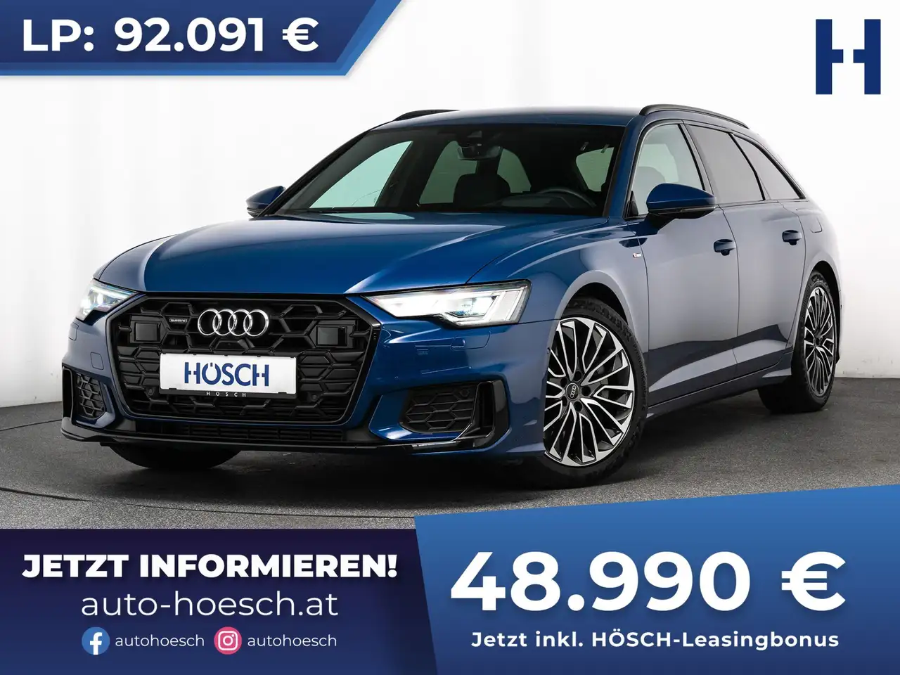 Audi A6 Avant 50 TFSI e quattro 2xS-LINE BLACK EXTRAS -47%