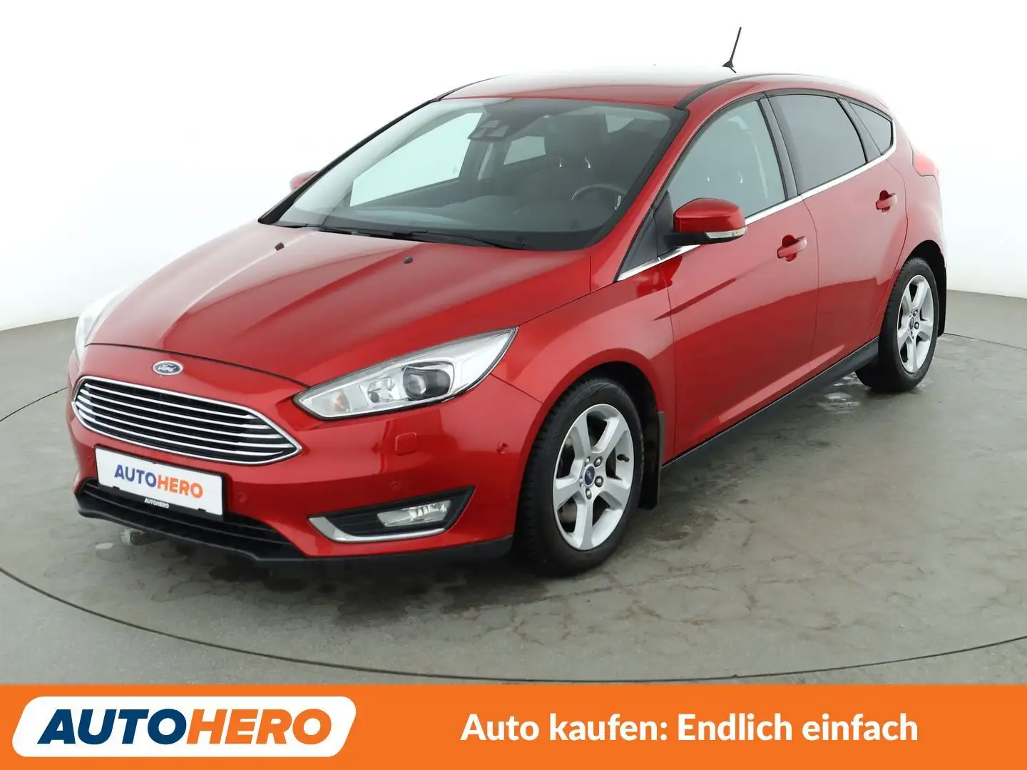Ford Focus 1.5 EcoBoost Titanium Aut.*NAVI*TEMPO*CAM*PDC*SHZ* Rot - 1