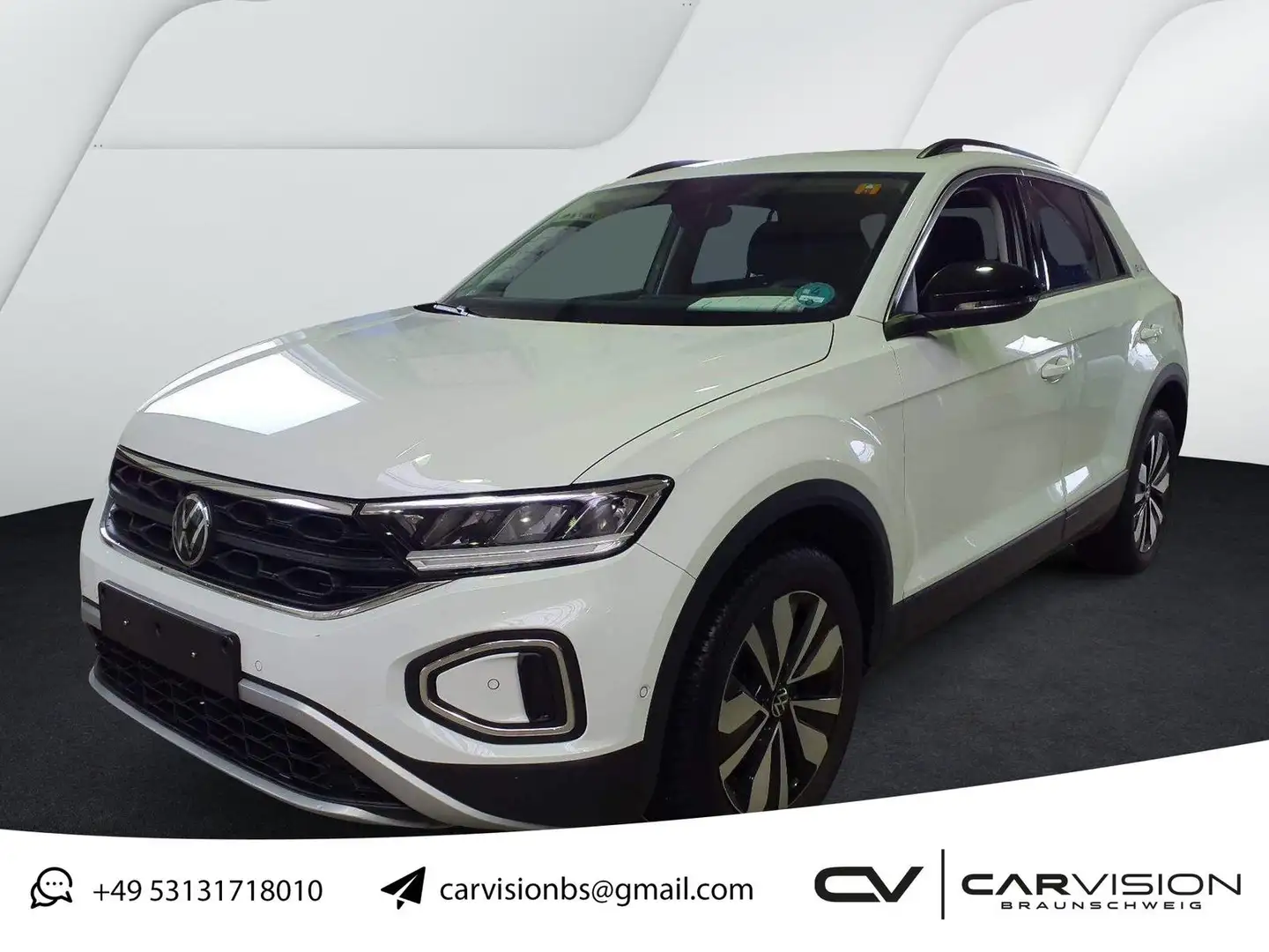 Volkswagen T-Roc 1.0 TSI Goal *ViCo*PARK-LENK*NAVI*ACC* Weiß - 1