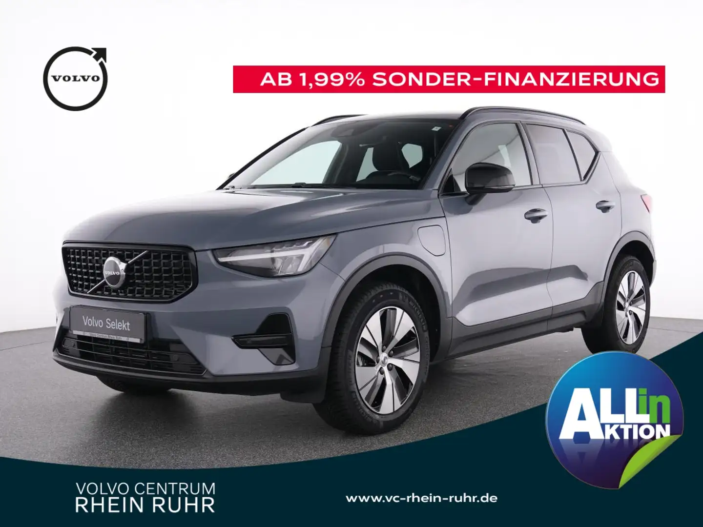 Volvo XC40 T5 Plus Dark Plug-In+WINTERPAK+MEMORY+RFK+ Gris - 1