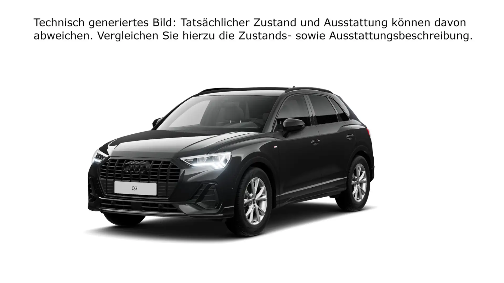 Audi Q3 35 TDI S-tronic S-Line AHK Virtual LED Navi Schwarz - 2