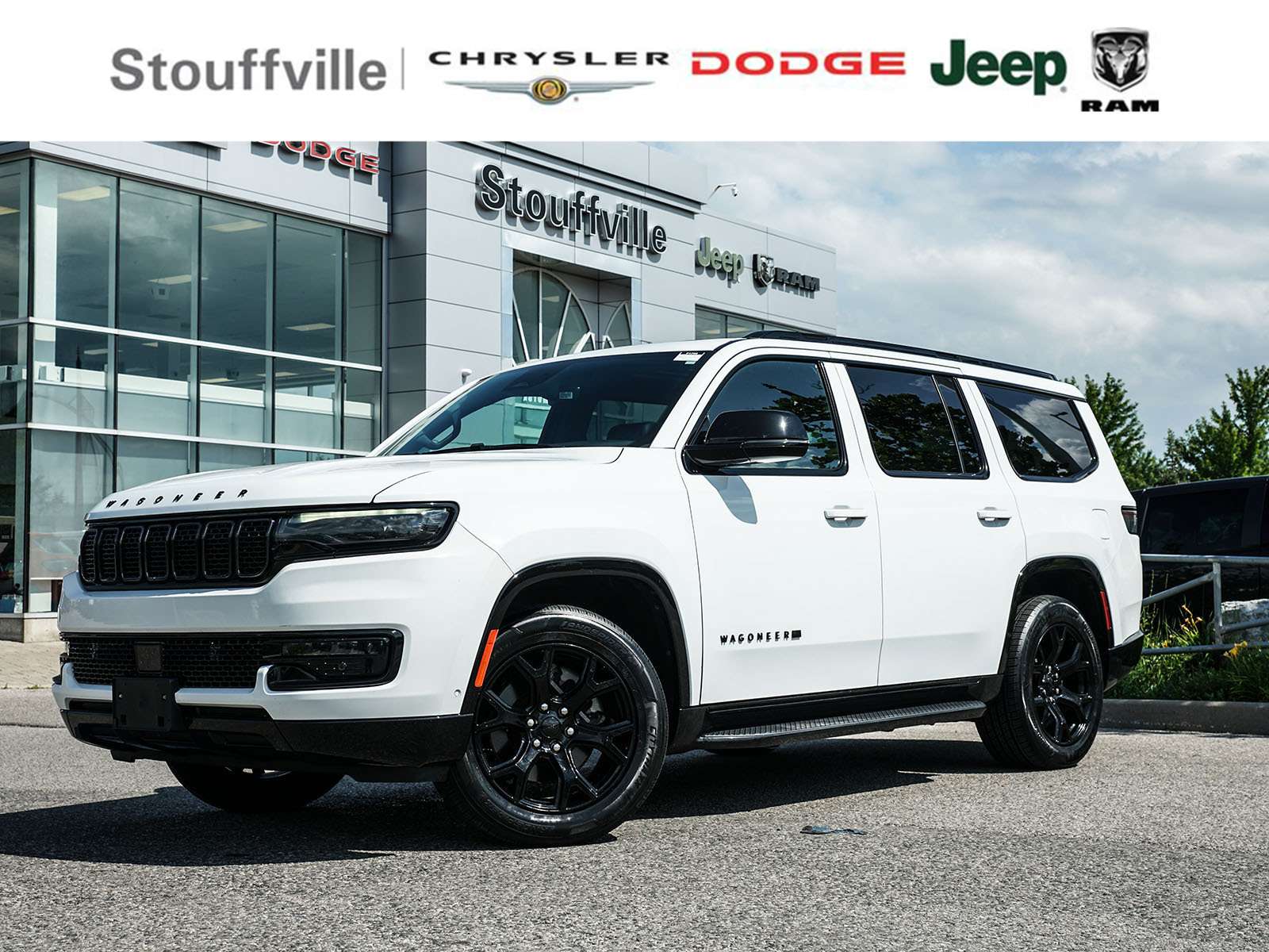 White 2024 Jeep Wagoneer SUV / Crossover Four-Wheel Drive Automatic