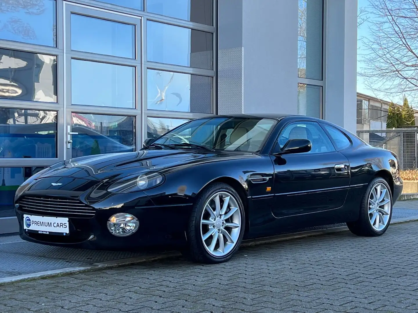 Aston Martin DB7 VANTAGE 6.0 V12*Deutsches Fzg 61 Tkm*1 HAND! Fekete - 1