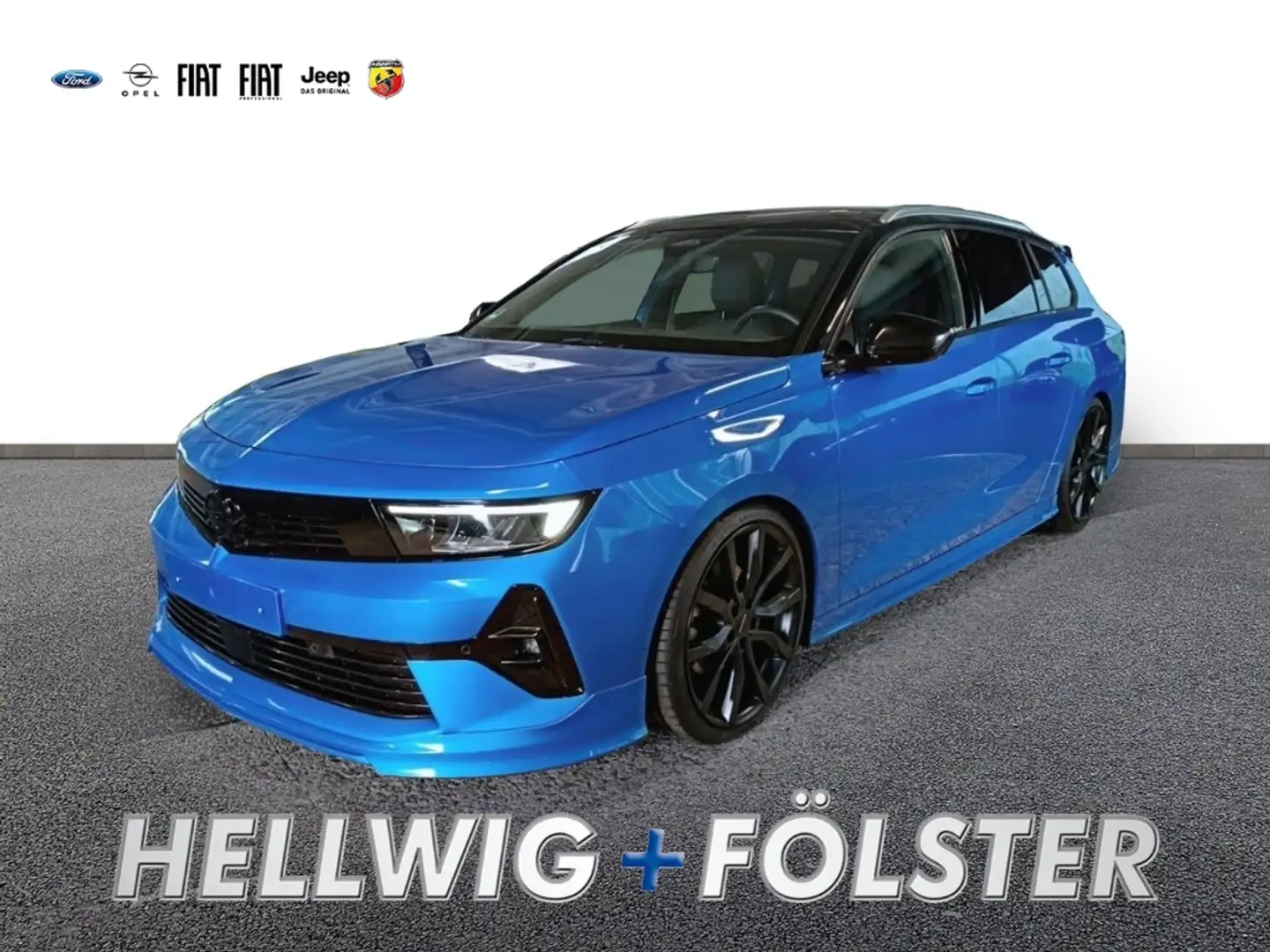 Opel Astra ST GS ''Irmscher Umbau'' HUD AHK-abnehmbar Navi 36 Bleu - 1