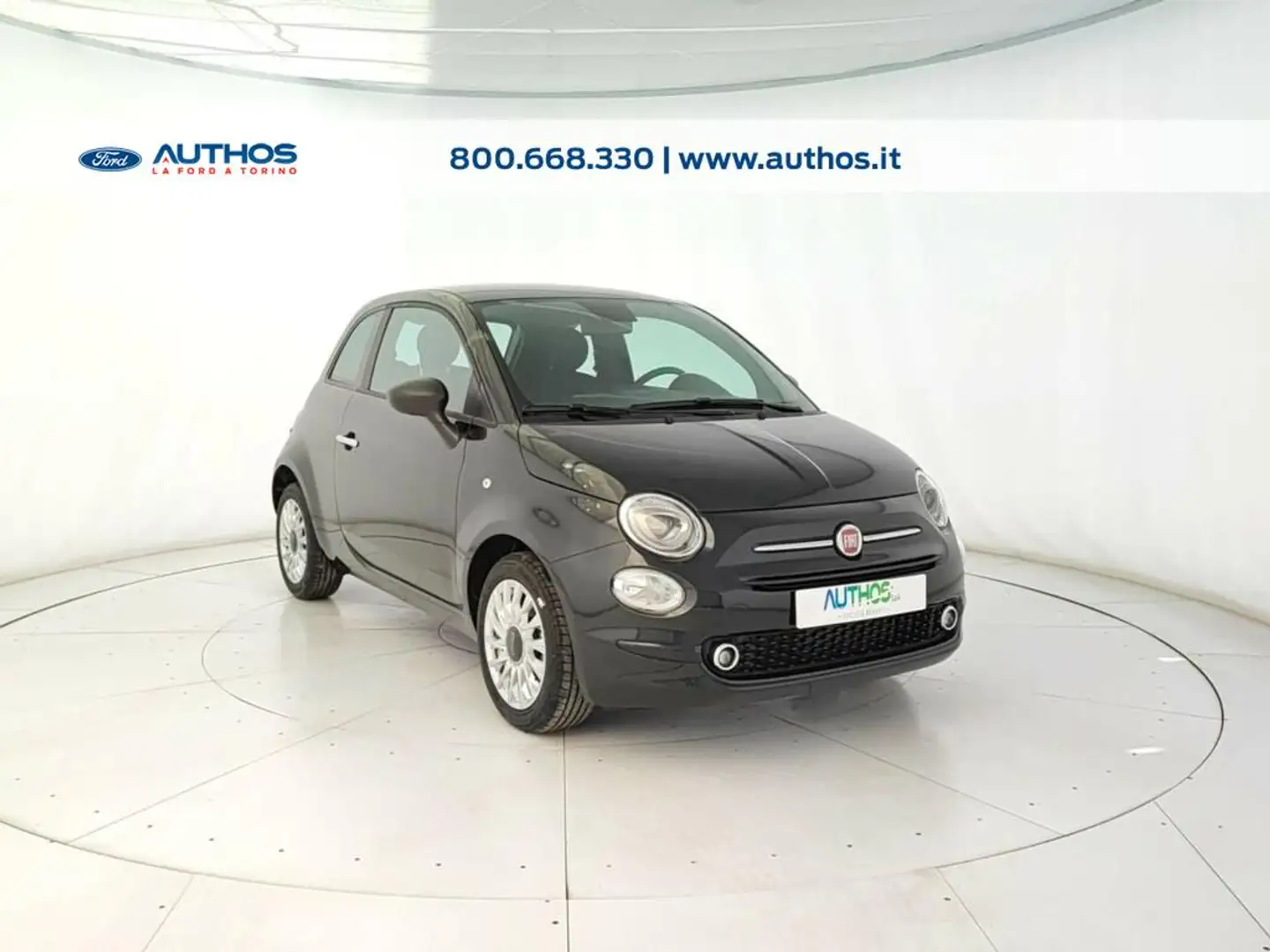 Fiat 500 1.0 hybrid 70cv Zwart - 2