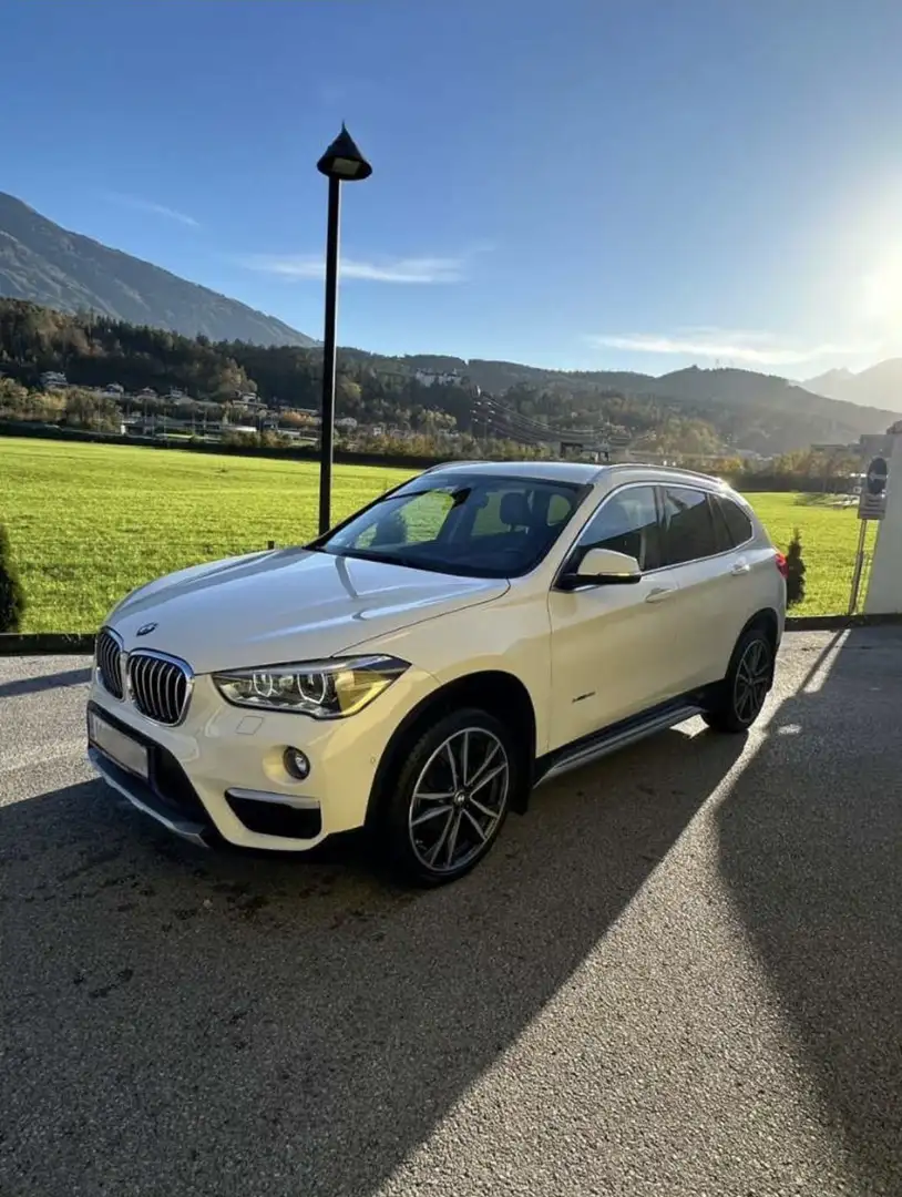 BMW X1 sDrive18i xLine Aut. M-Felgen, Navi, 8fach bereift Weiß - 2