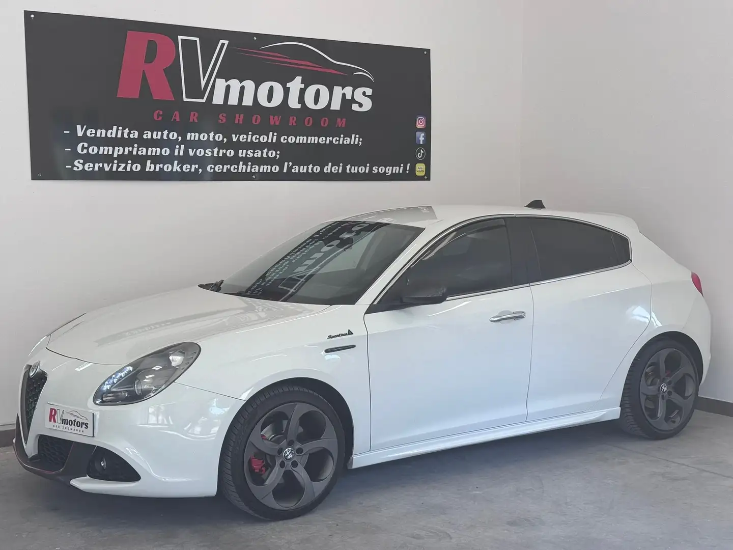 Alfa Romeo Giulietta Giulietta 1.4 t. m.air Distinctive 170cv Blanc - 1