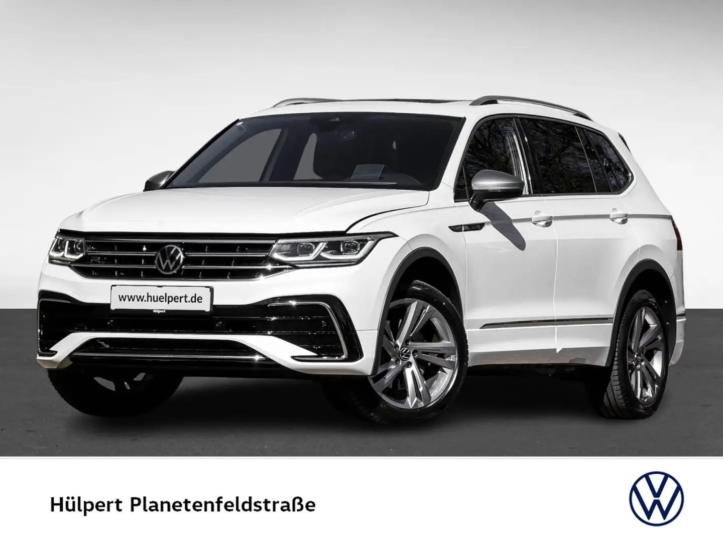 Volkswagen Tiguan Allspace 2.0 R-LINE 4X4 ACC LM19 NAVI Biały - 2