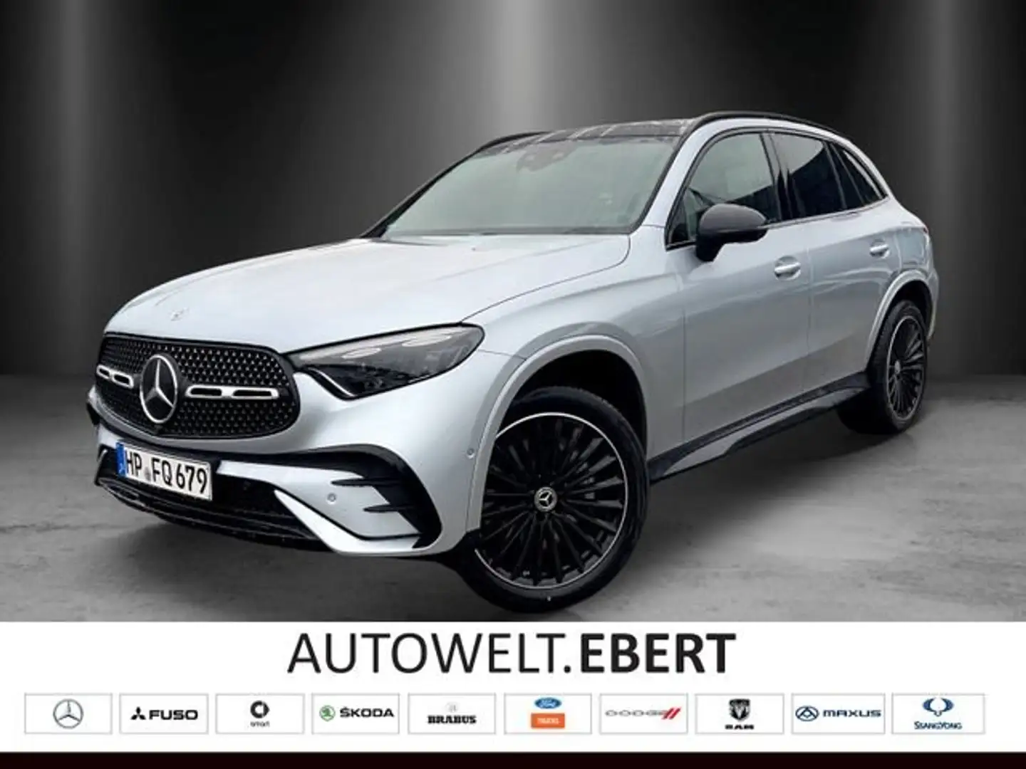 Mercedes-Benz GLC 400 e 4MATIC+AMG Premium+PSD+AHK+Burmester Ezüst - 1