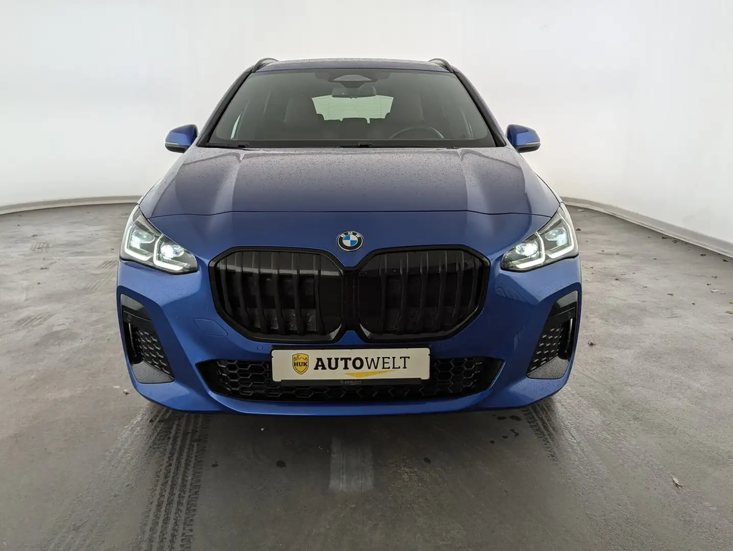 BMW 218 218 Active Tourer M Sport PANO+AHK+LEDER+NAV+LED Blau - 2