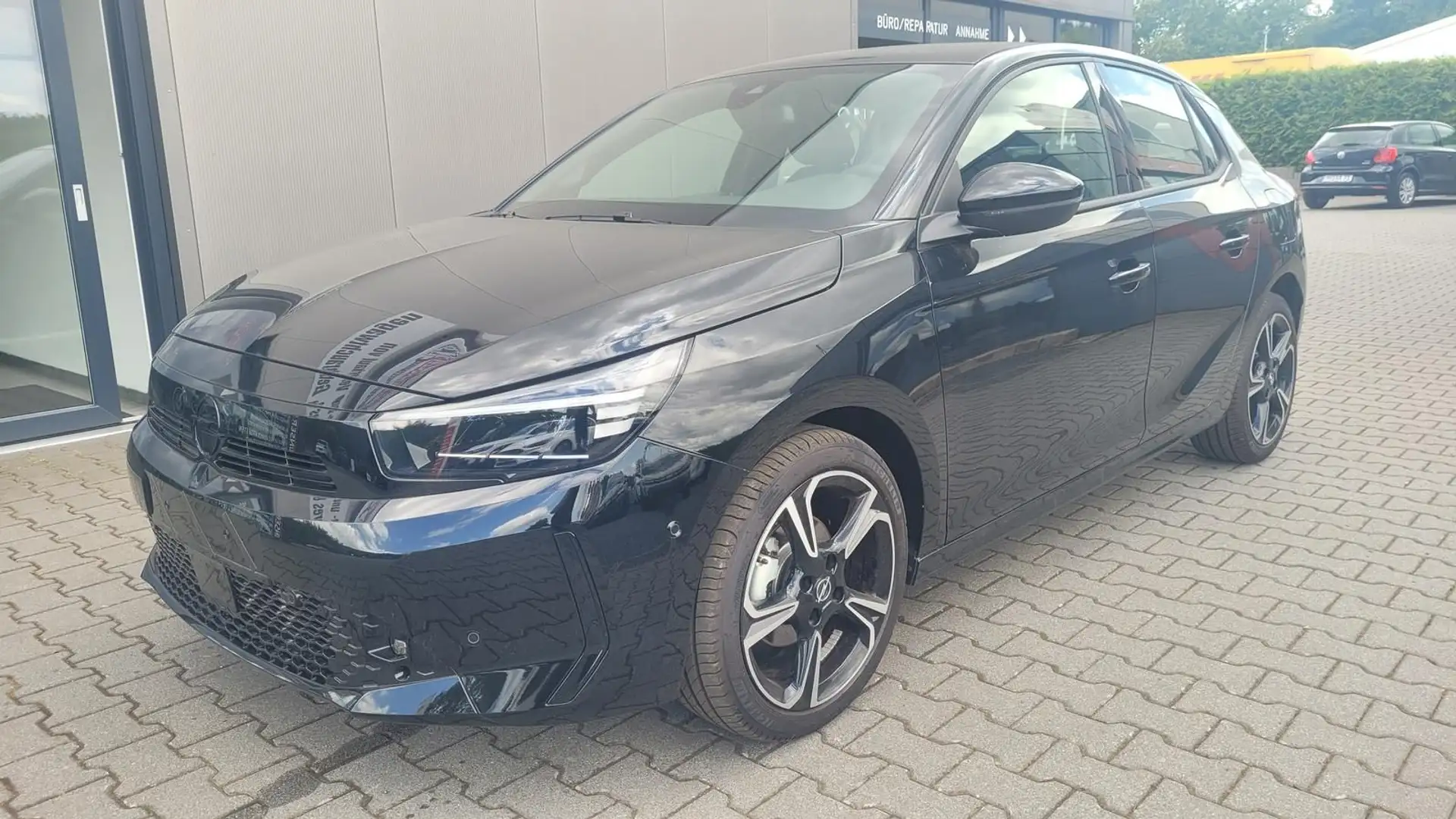 Opel Corsa FL GS*LED*Shzg*Lhzg*PDCv+h*Cam*17*PDach* Zwart - 1