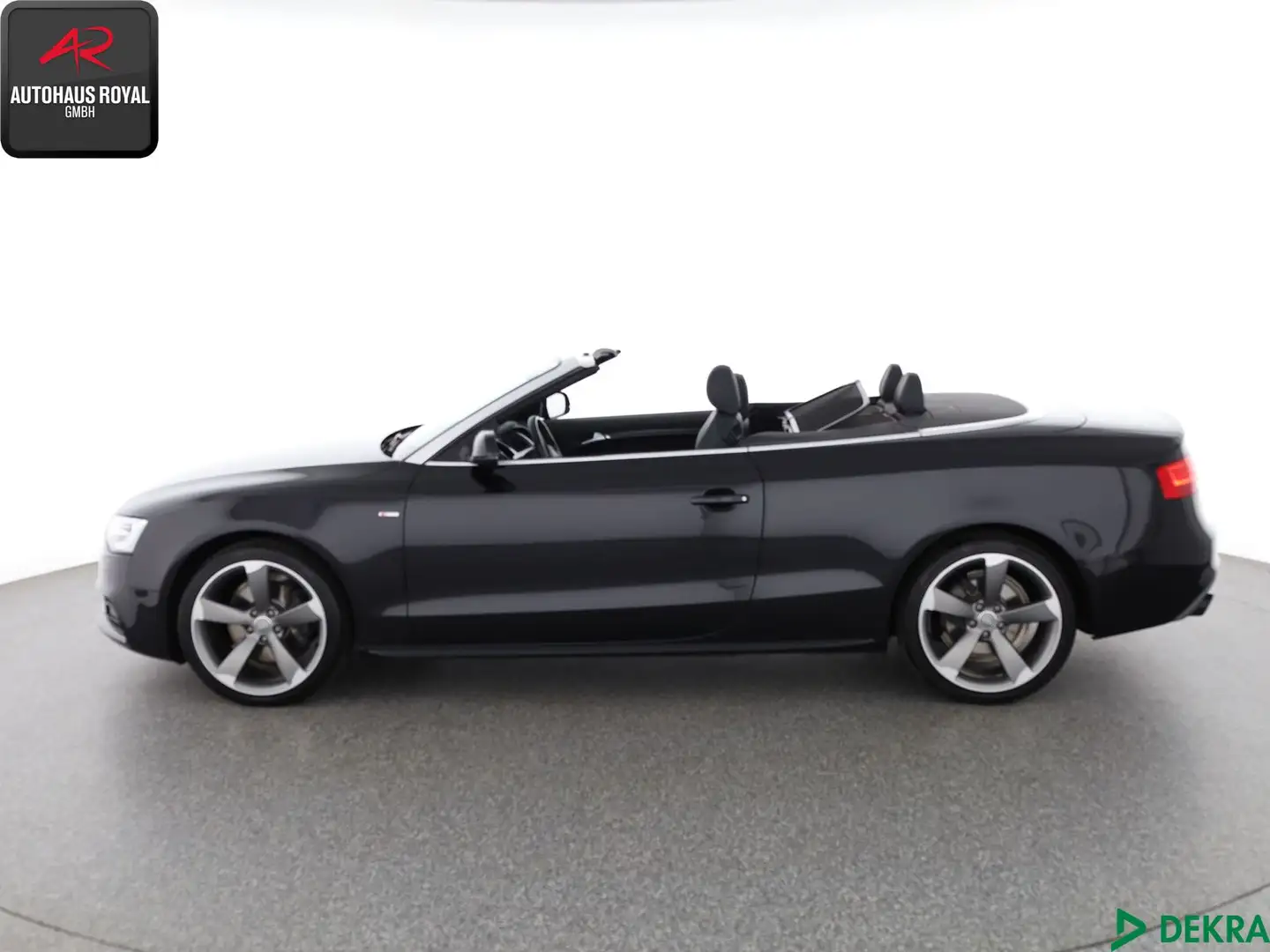 Audi A5 A5 Cabrio 3.0 V6 TDI qu 3x S LINE MEMORY,ACC,SH Schwarz - 2