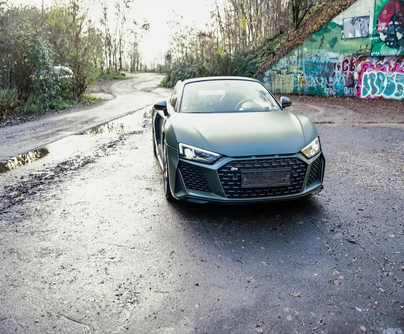 Audi R8 R8 Spyder 5.2 V10 Performance quattro Verde - 1