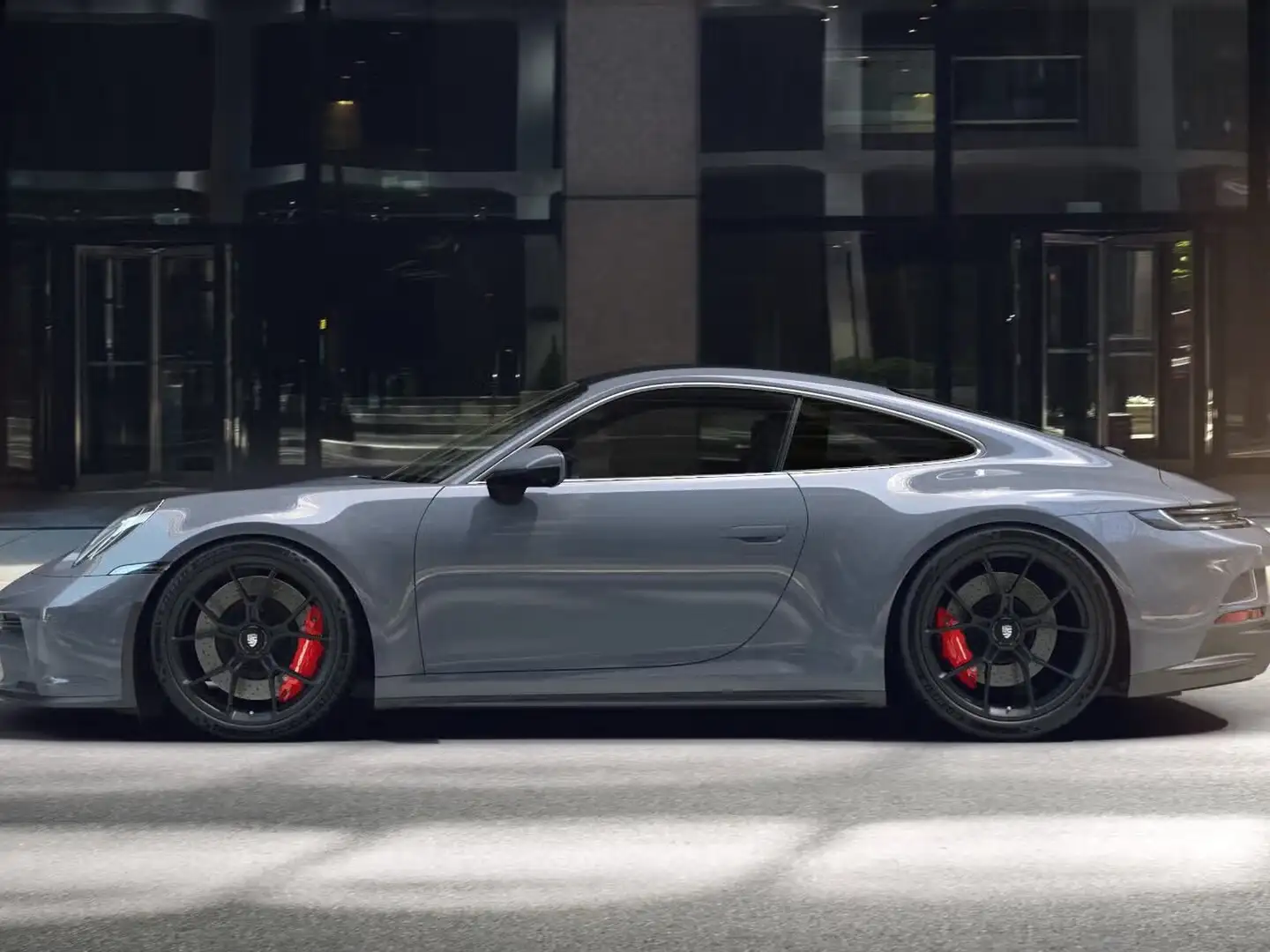 Porsche 992 coupe 4.0 gt3 c/pack touring auto Grigio - 2