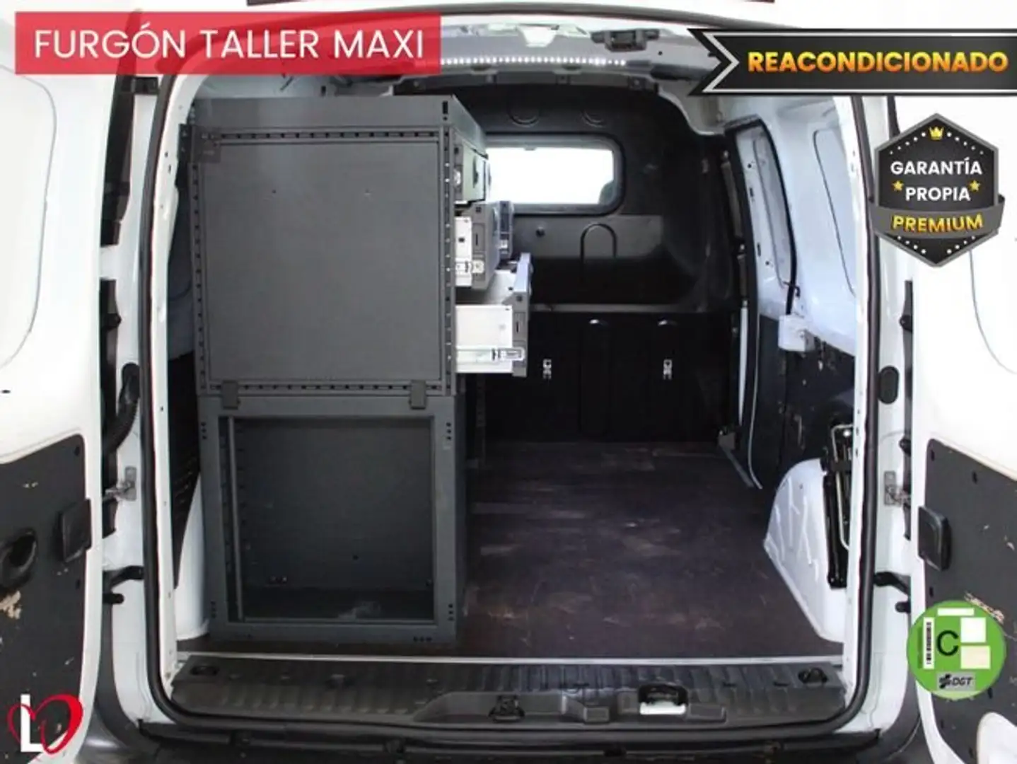 Renault Kangoo 1.5 DCI FURGÓN TALLER MAXI 6 VEL 95 Blanco - 1