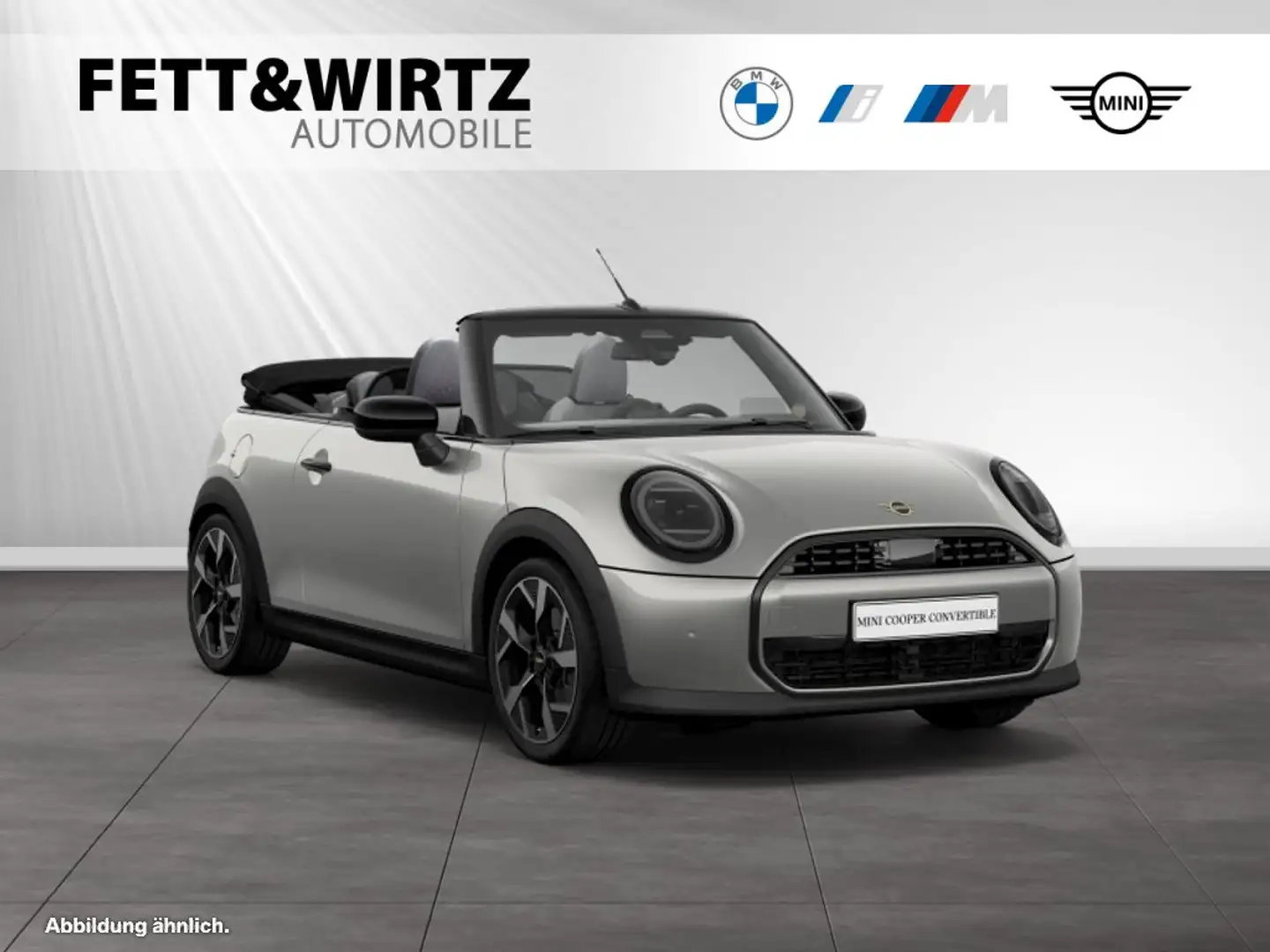 MINI Cooper C Cabrio Cooper C Cabrio ClassicTrim|HeadUp|Harman/Kardon Silber - 1