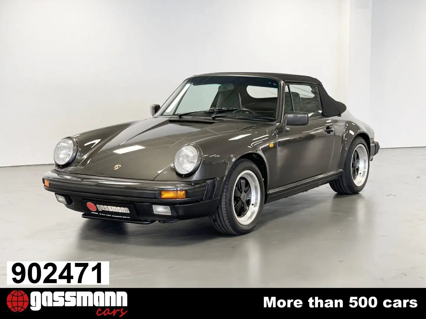 Porsche 911 Carrera 3.2 Cabrio Grau - 1