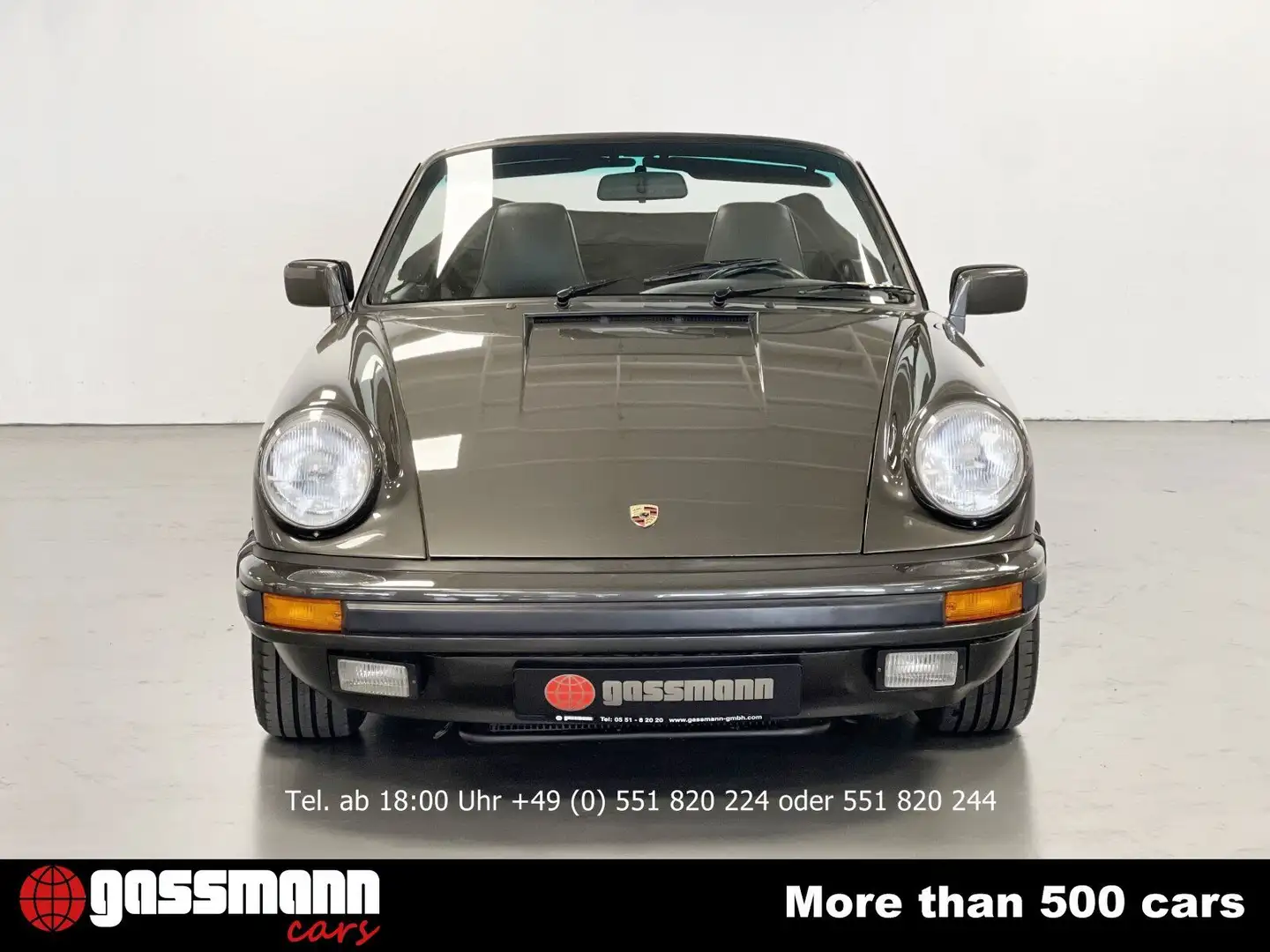 Porsche 911 Carrera 3.2 Cabrio Siyah - 2