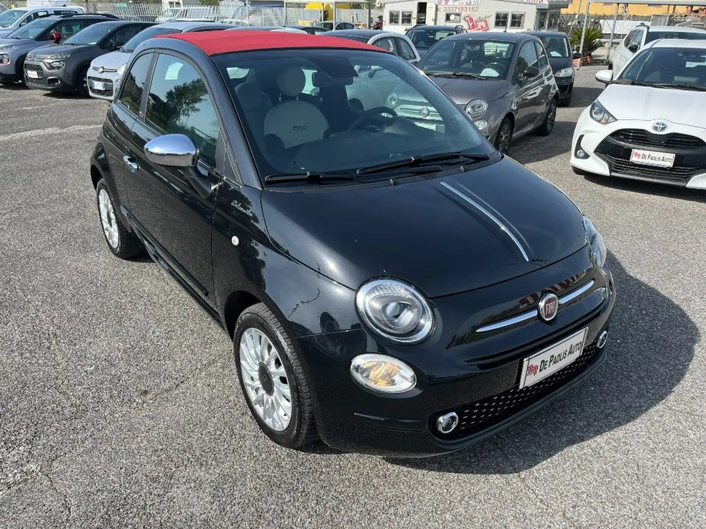 Fiat 500 C 1.0 Hybrid Dolcevita Nero - 2