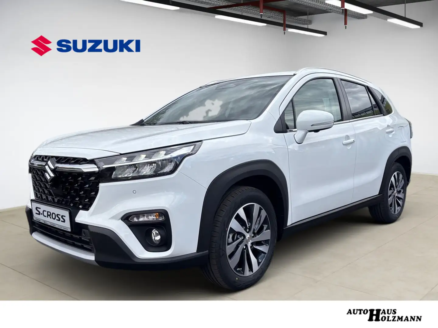Suzuki S-Cross 1.4 Comfort+ Hybrid Allgrip 6 J. Garantie Weiß - 1