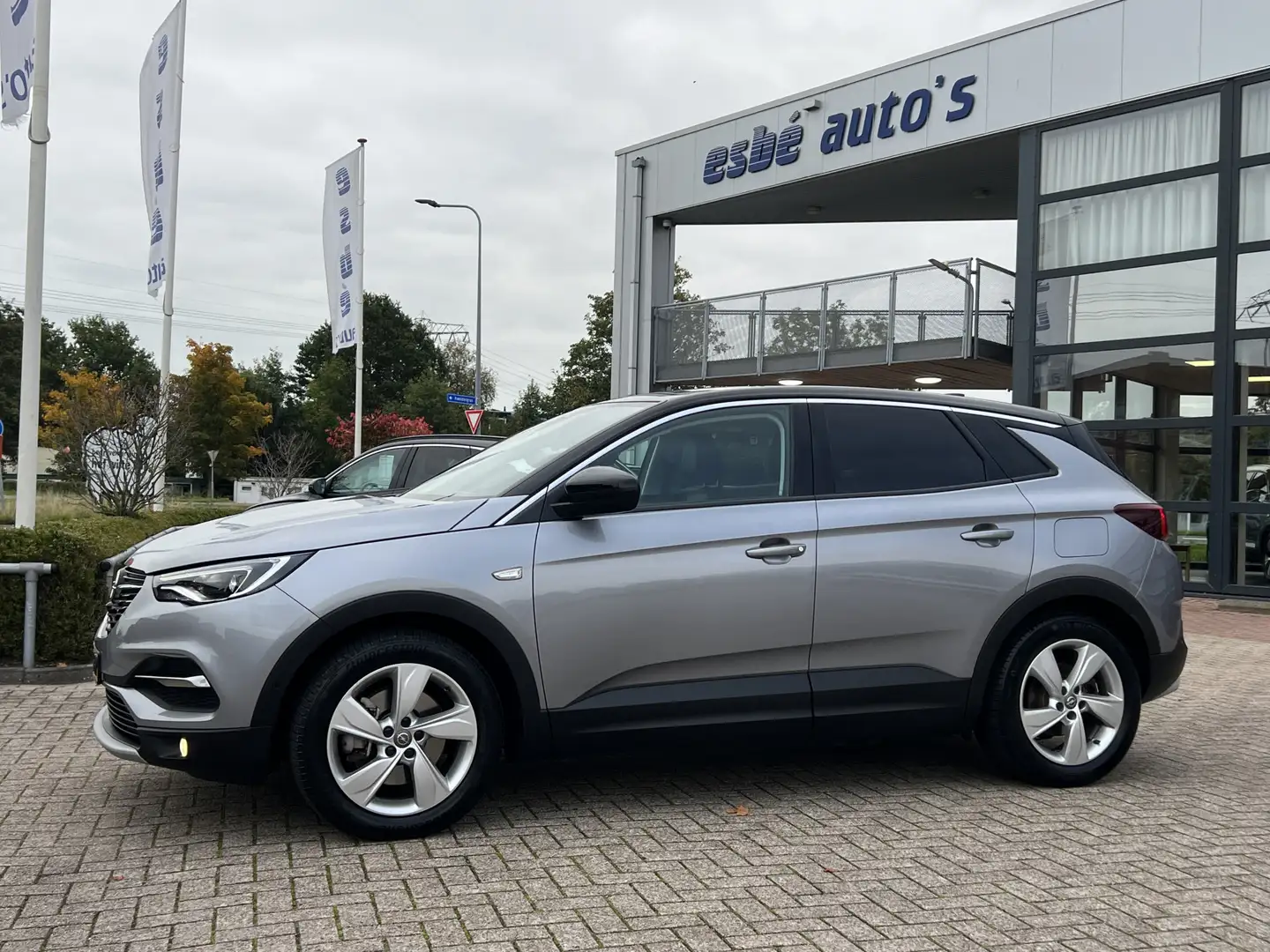 Opel Grandland X 1.6 Turbo 225 pk Hybrid Business Elegance Navigati Gris - 2
