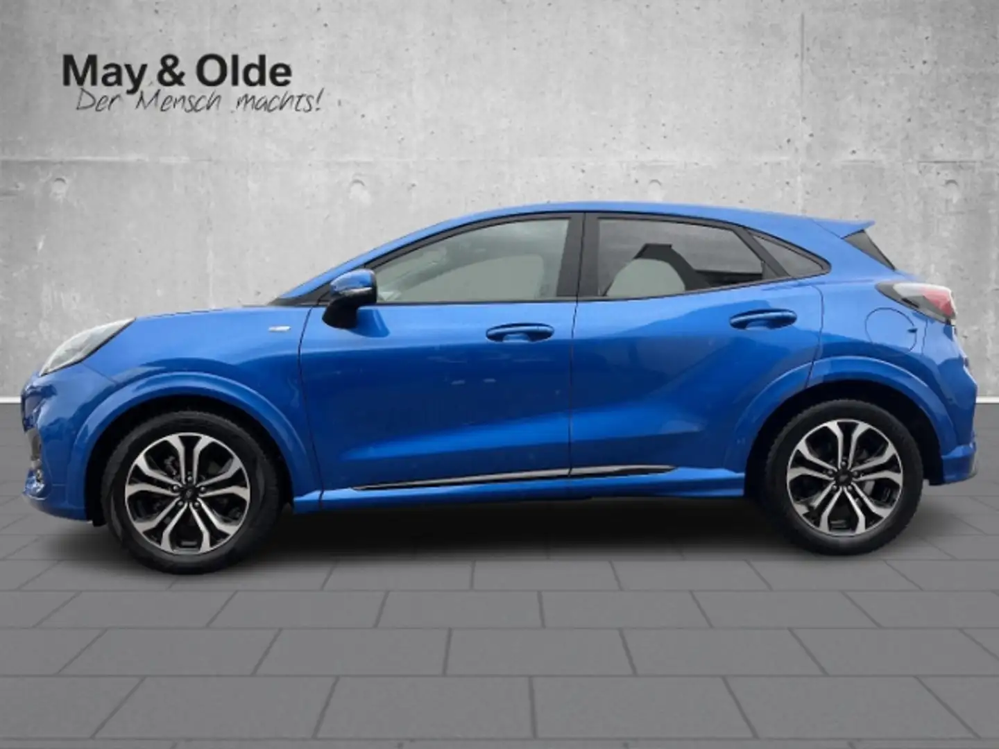 Ford Puma 1.0 EcoBoost Aut. ST-Line LED Navi ACC Pano Blau - 2