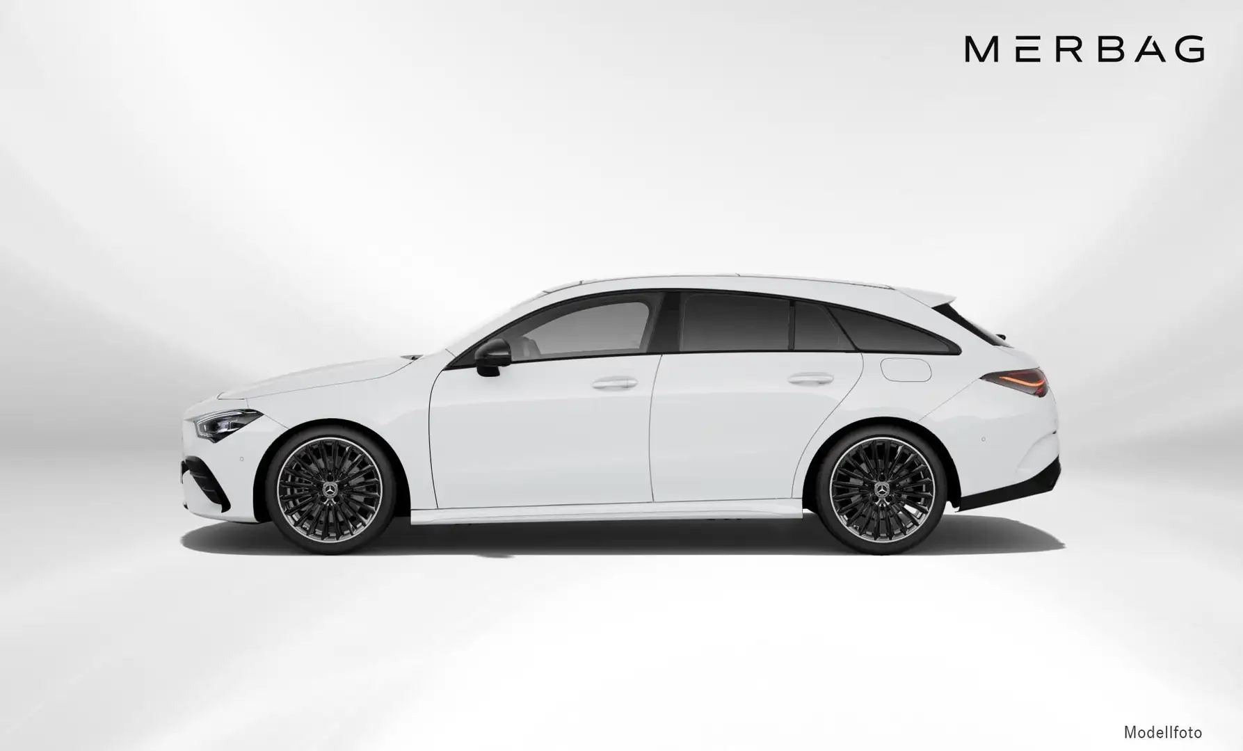 Mercedes-Benz CLA 200 d Shooting Brake AMG Line, Facelift Weiß - 2