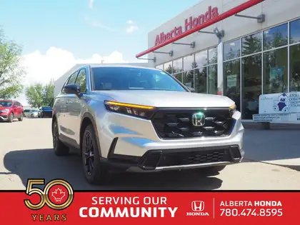 Silver 2026 Honda CR-V Hybrid SUV / Crossover Automatic