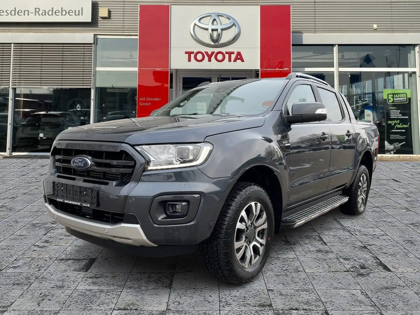 Ford Ranger Doppelkabine 2.0 TDCi Panther Wildtrak AHK Gris - 2
