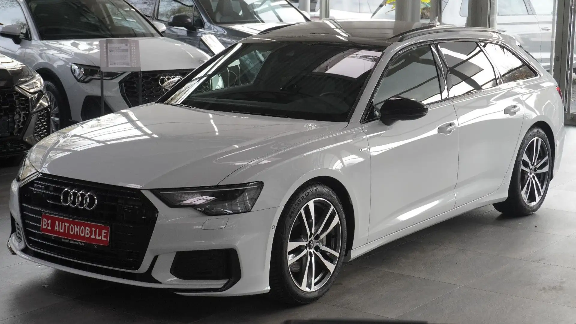 Audi A6 Avant 45 TFSI Quat S-LINE*PANO*BLACK-EDITION Weiß - 1