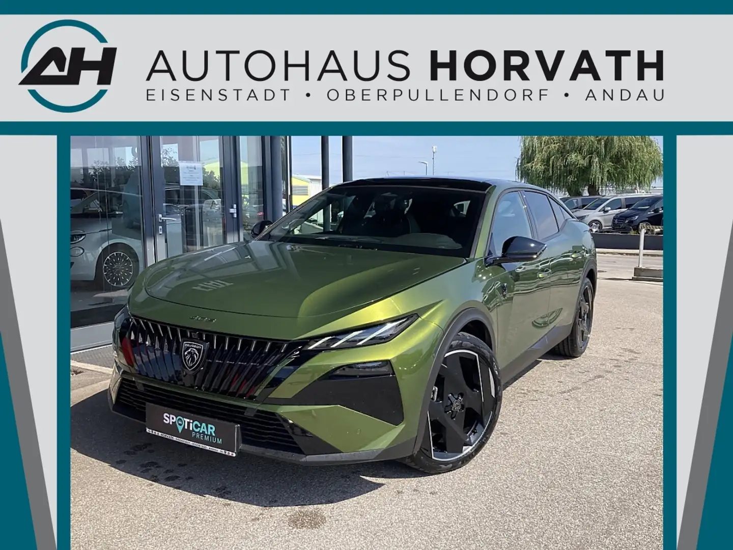 Peugeot 408 PHEV 240 e-DCS7 GT Exclusive Grün - 1