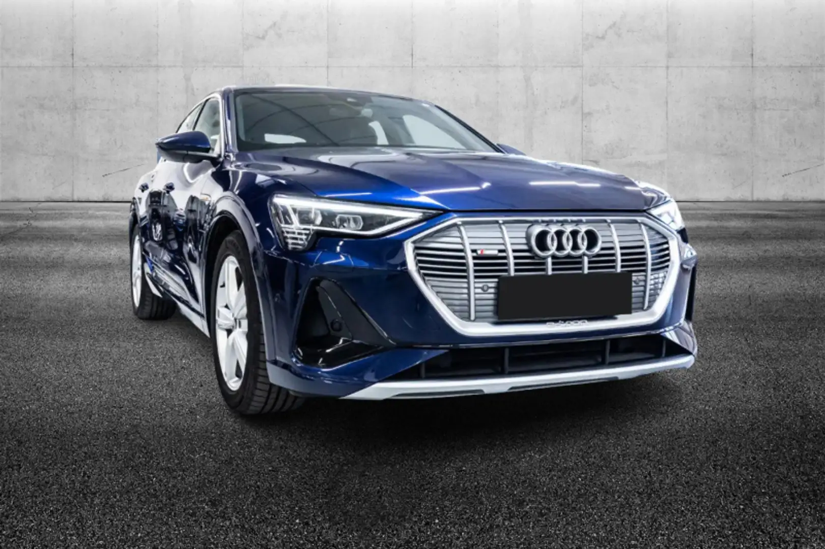 Audi e-tron 55 quattro S line edition Bleu - 2
