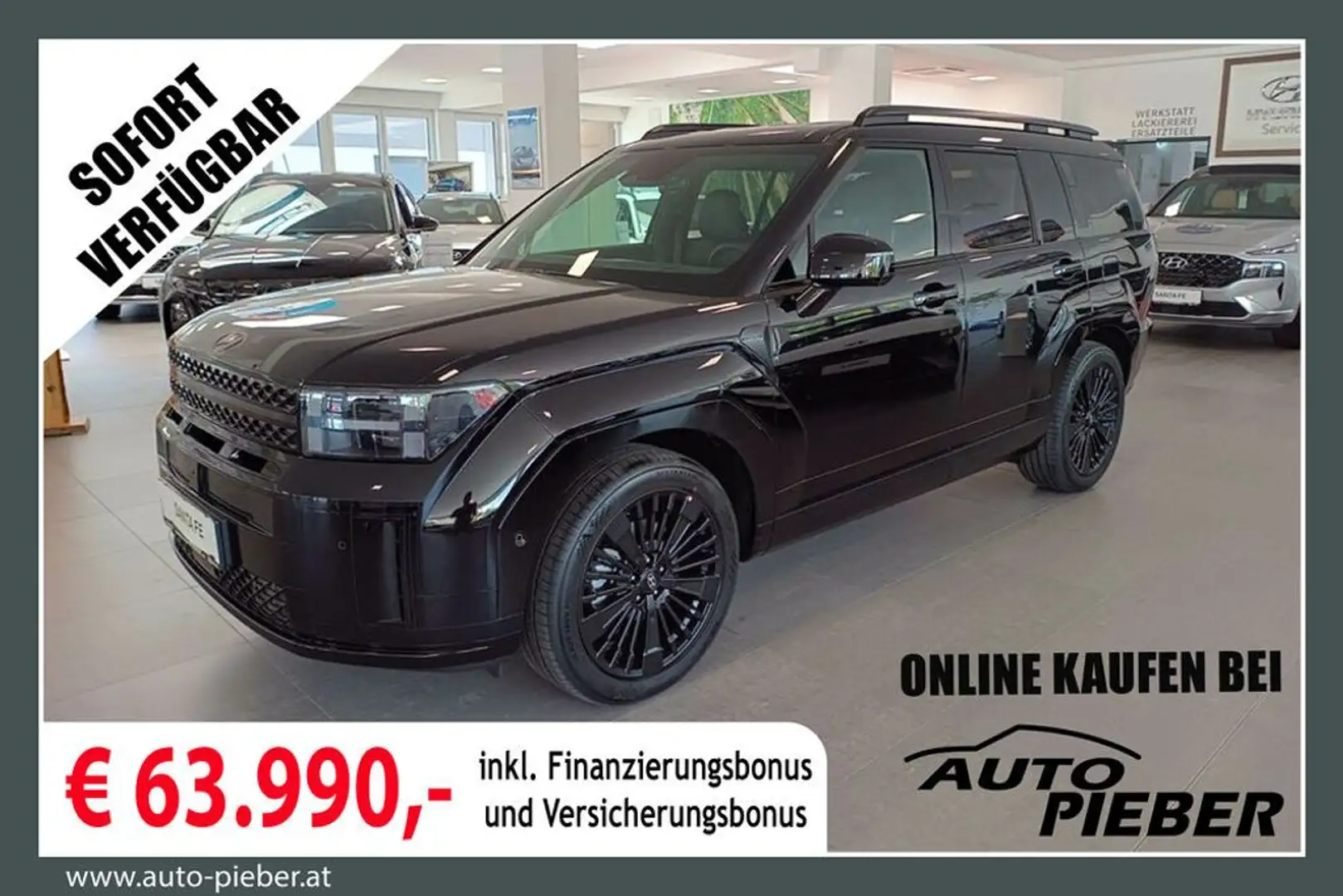 Hyundai SANTA FE 1,6 T-GDI Plug-In 4WD Calligraphy *LED* Negro - 1