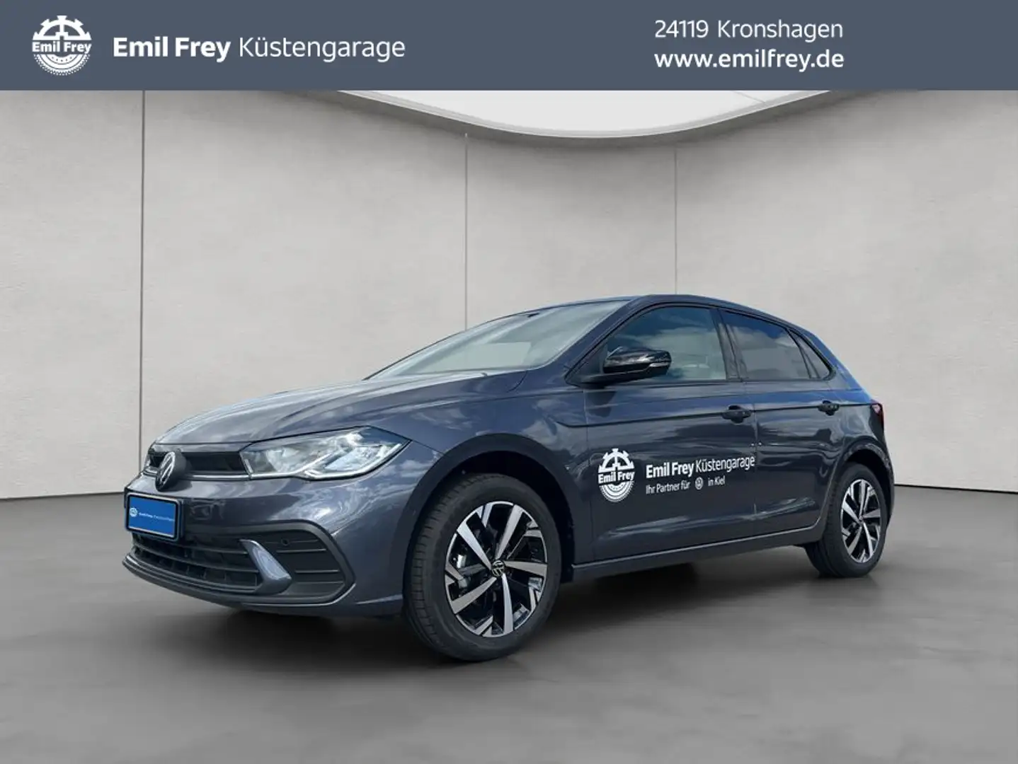 Volkswagen Polo 1.0 TSI Goal RFK Navi Grau - 1