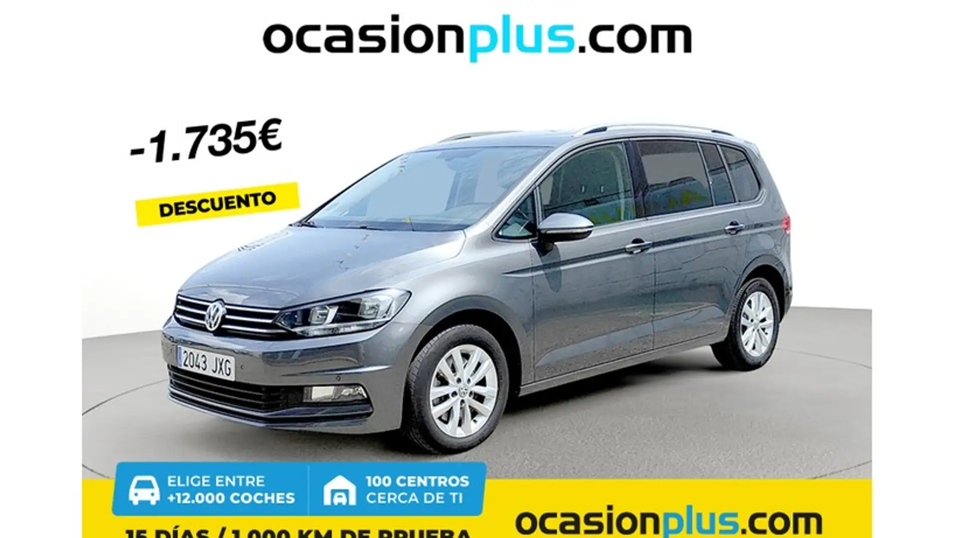 Volkswagen Touran 2.0TDI CR BMT Advance 110kW Gris - 1