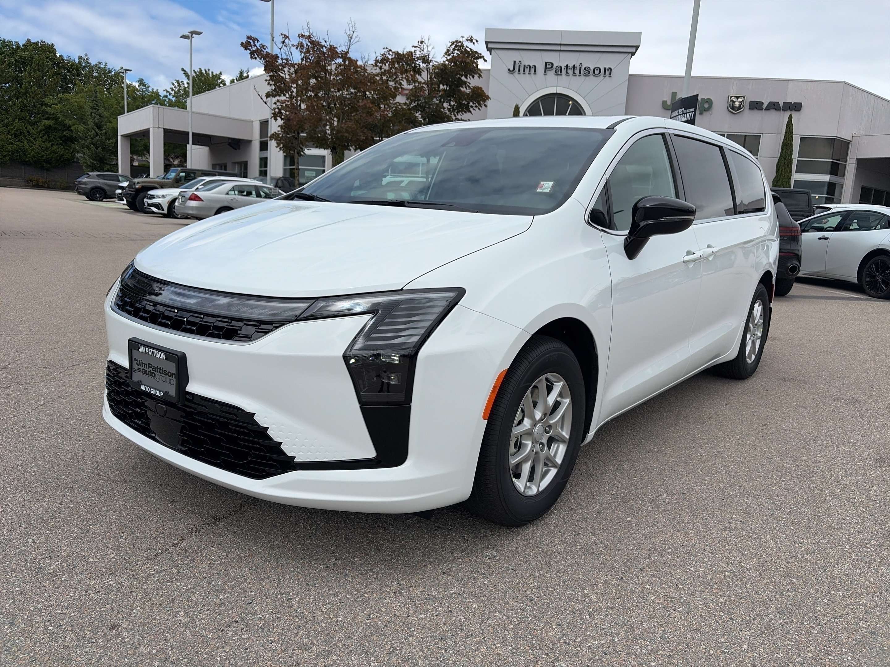 White 2027 Chrysler Pacifica Minivan Front-Wheel Drive Automatic