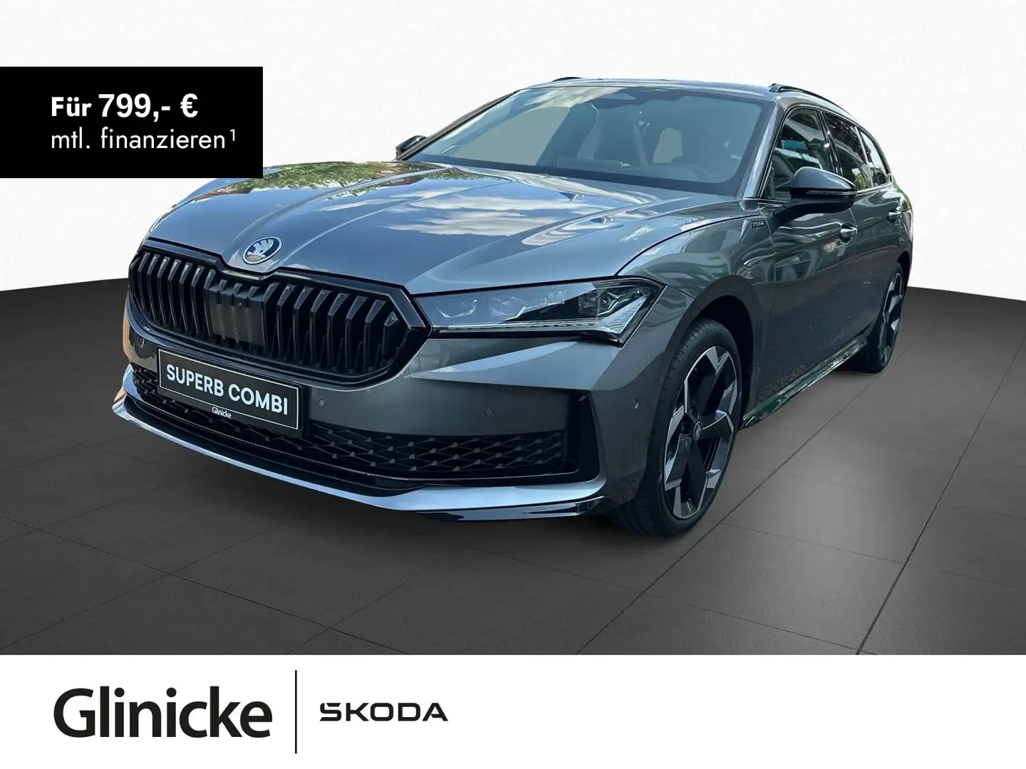Skoda Superb Combi Sportline 2,0 TSI 195 kW 7-Gang-DSG Grau - 1