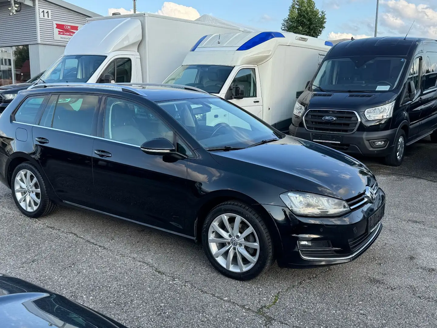 Volkswagen Golf VII Variant Highline BMT Noir - 1
