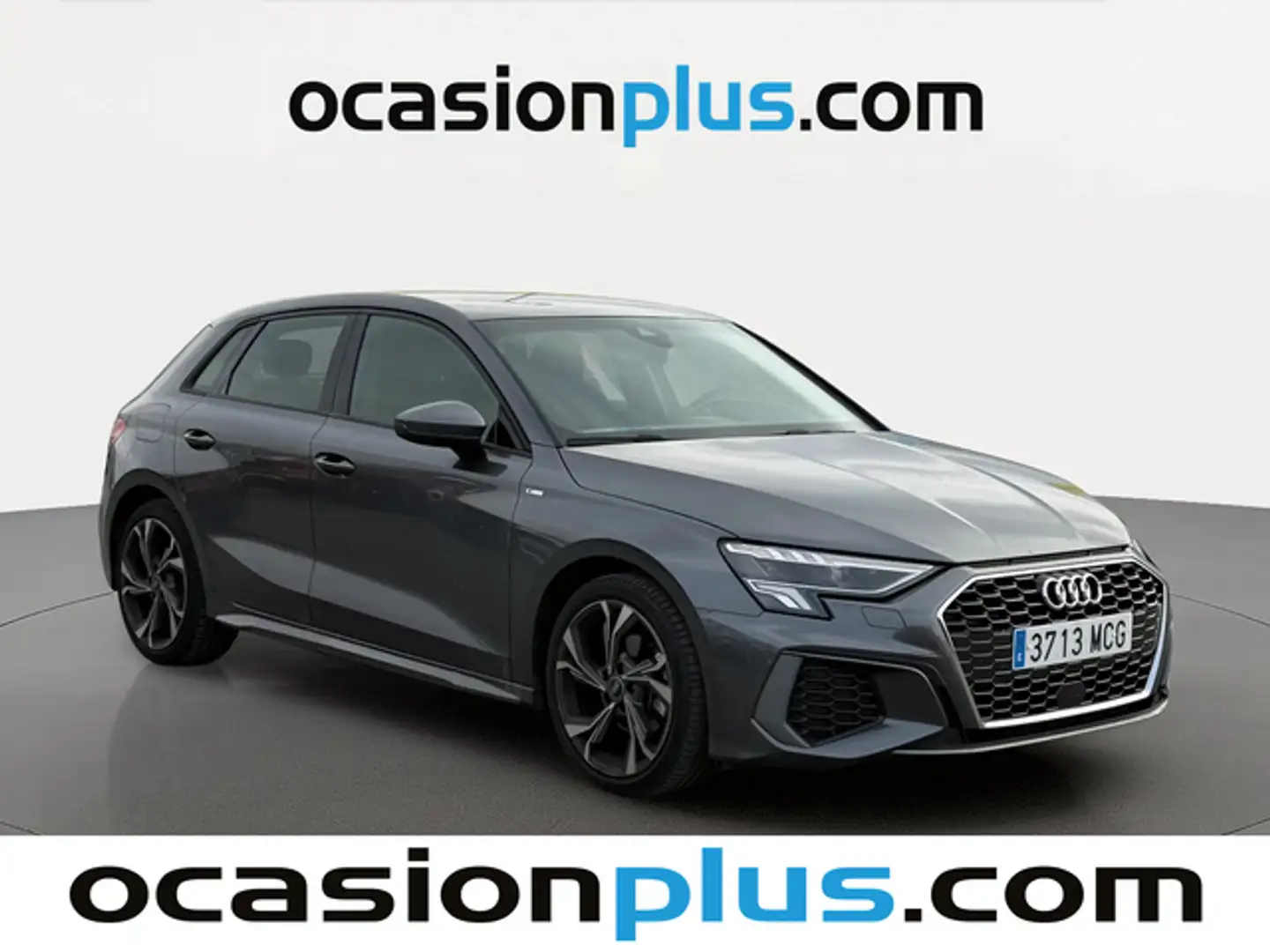 Audi A3 Sportback 30TDI S line Gris - 2